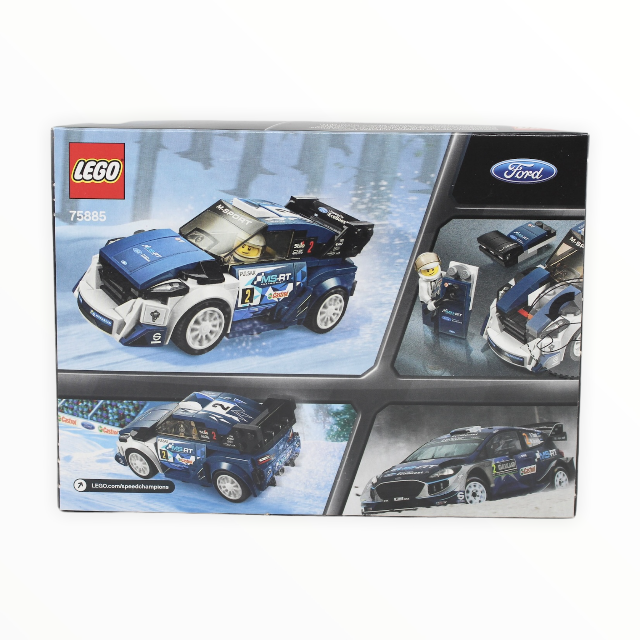 Retired Set 75885 Speed Champions Ford Fiesta M-Sport WRC