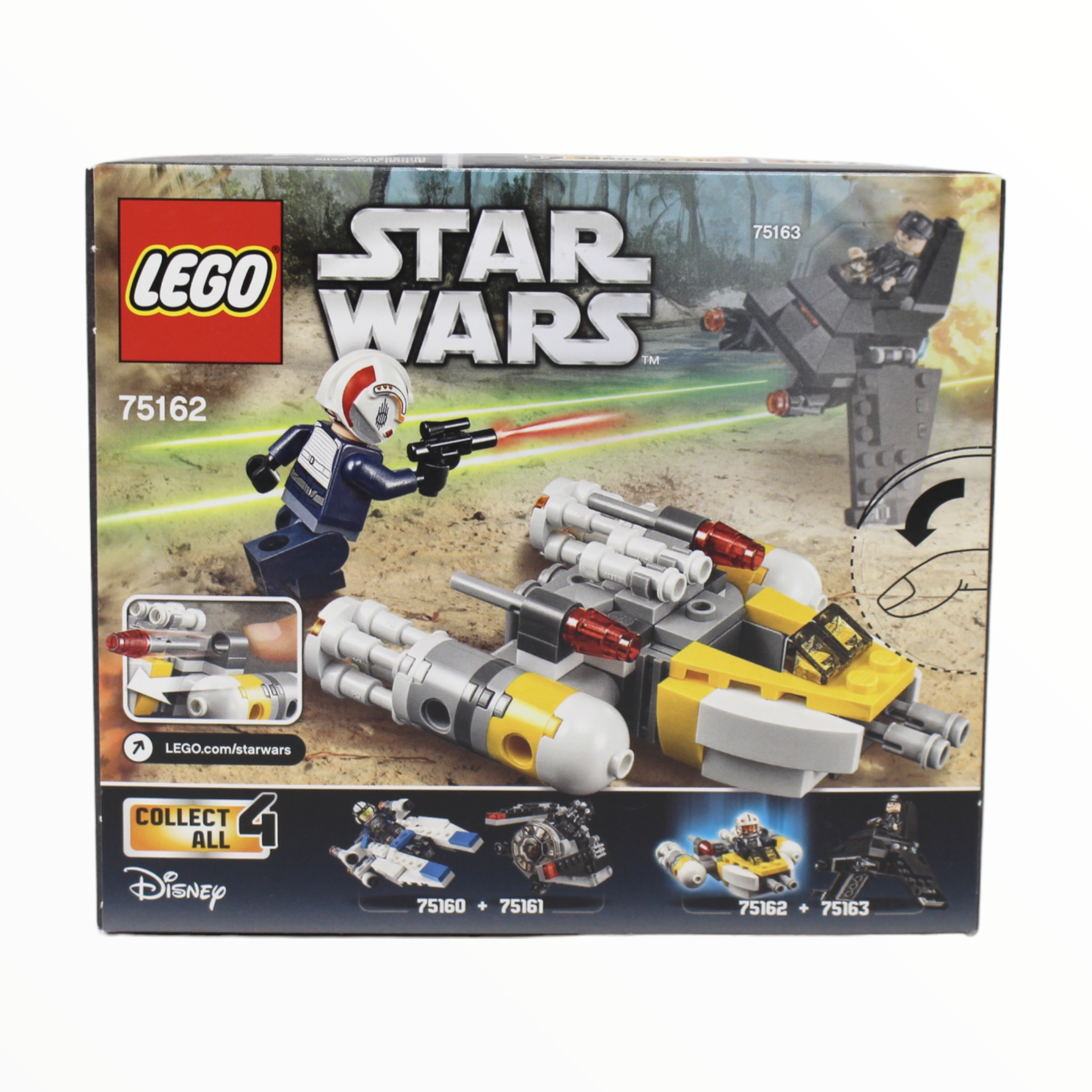 Retired Set 75162 Star Wars Y-Wing Microfighter