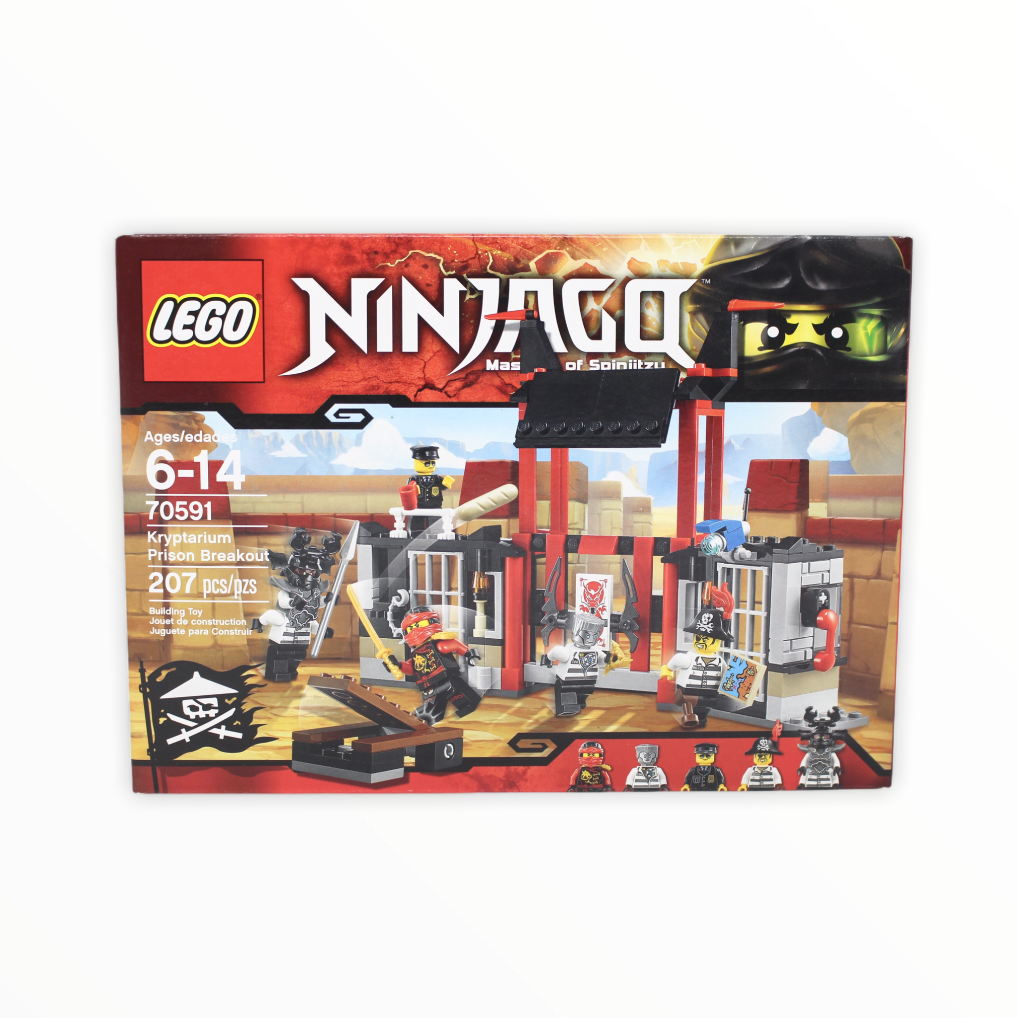 Retired Set 70591 Ninjago Kryptarium Breakout