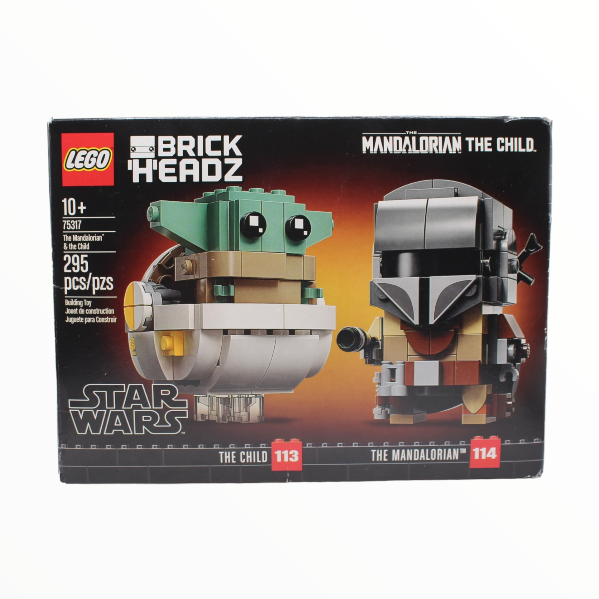 Certified Used Set 75317 Star Wars BrickHeadz The Mandalorian & The Child