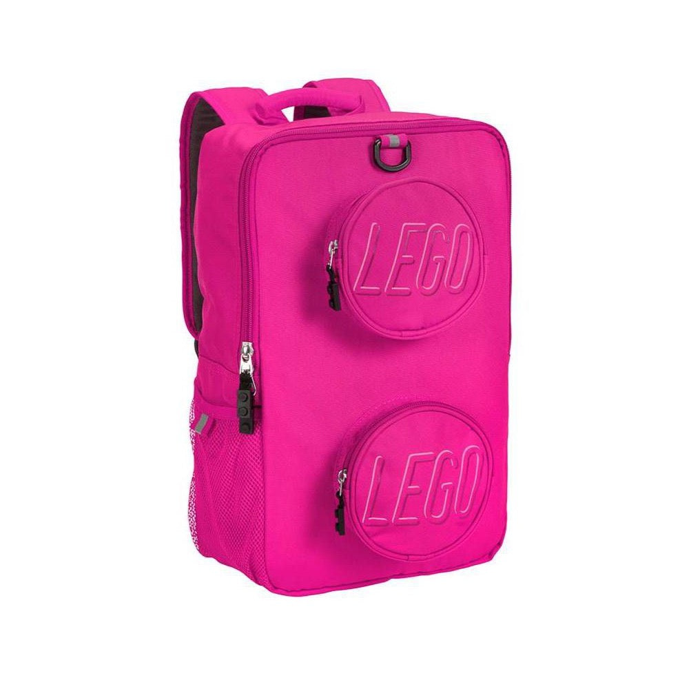 Pink LEGO Brick Backpack