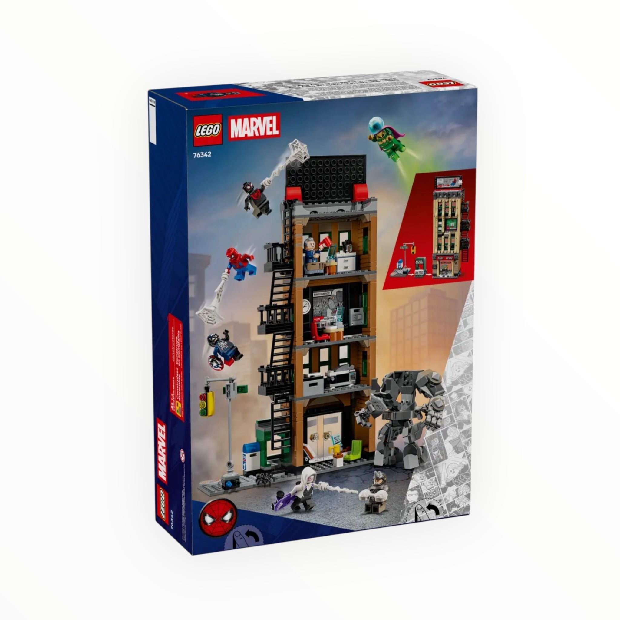 76342 Marvel Spider-Man vs. Mysterio: The Daily Bugle