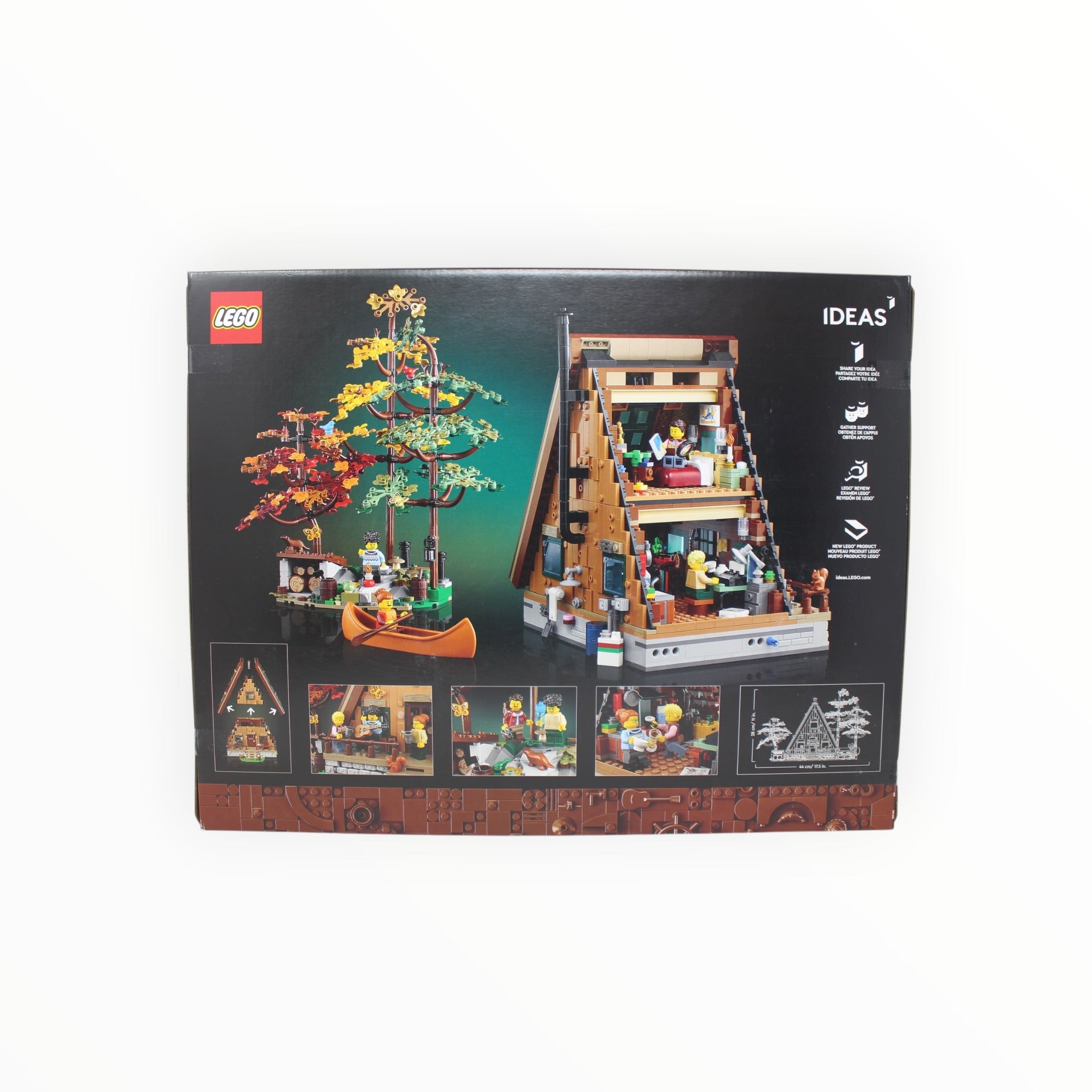 Retired Set 21338 LEGO Ideas A-Frame Cabin