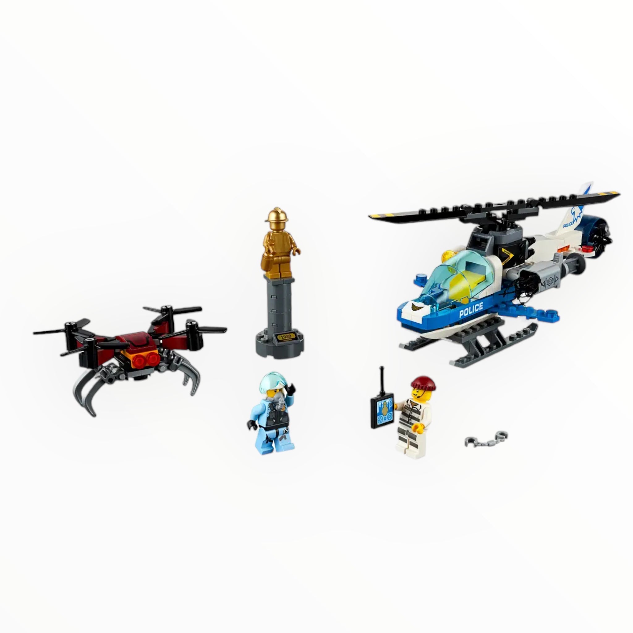 Retired Set 60207 City Sky Police Drone Chase