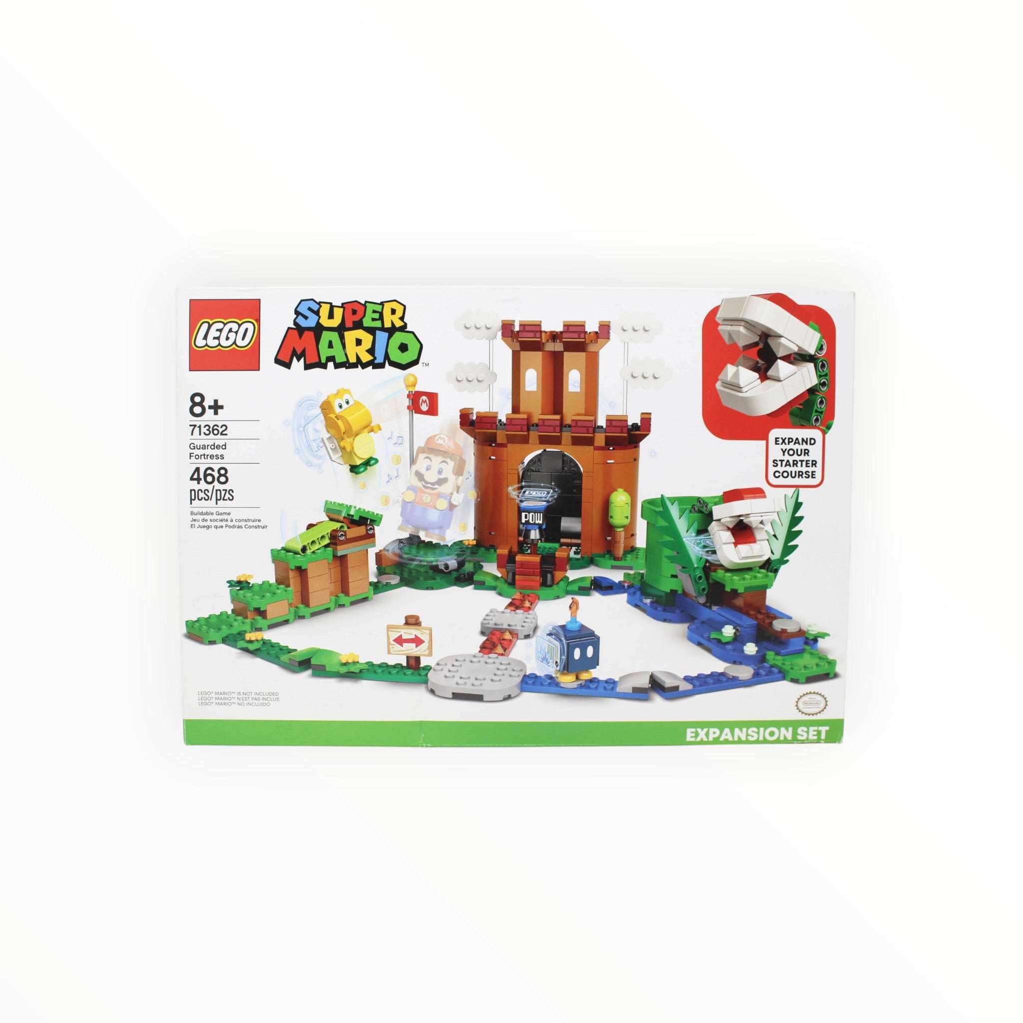 Certified Used Set 71362 Super Mario Guarded Fortress (open box, sealed bags)