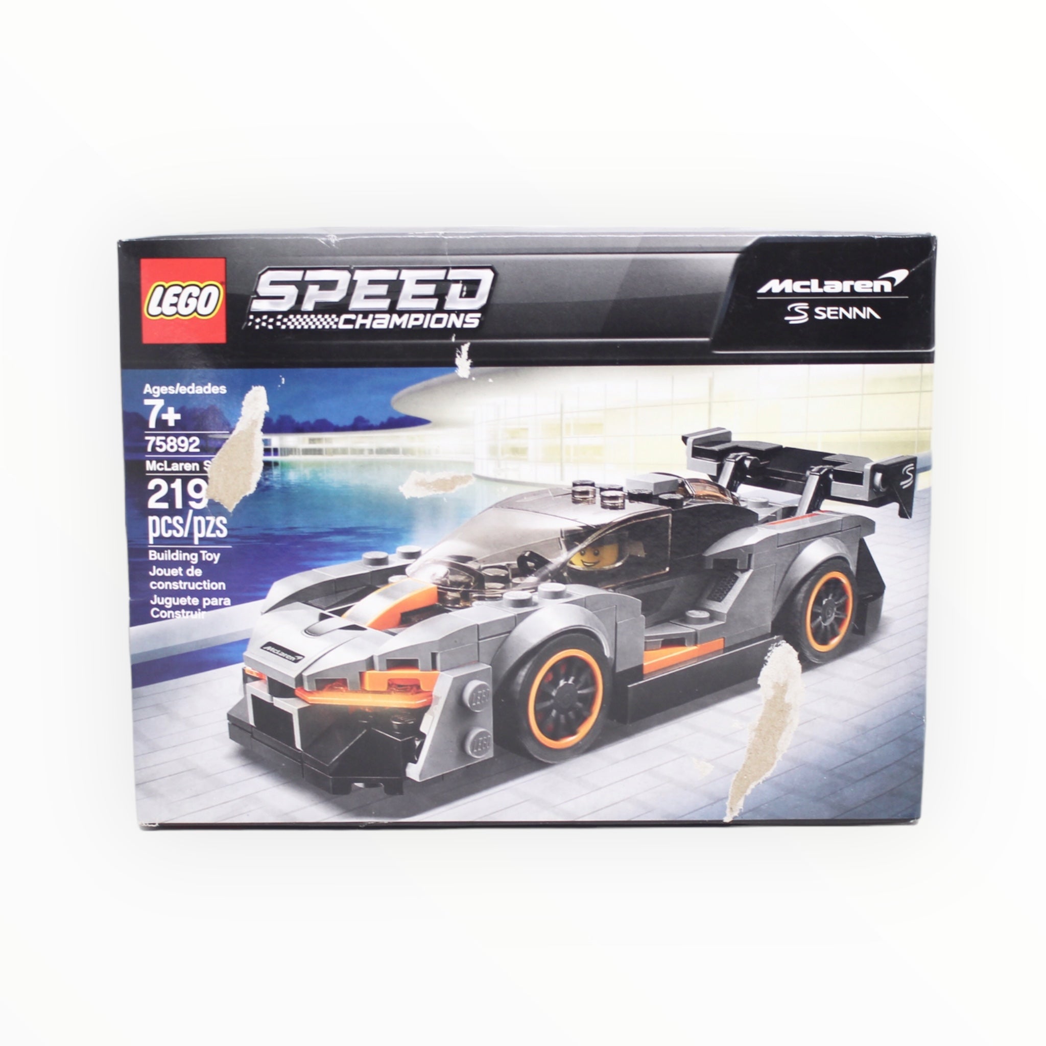 Retired Set 75892 Speed Champions McLaren Senna (damaged box)