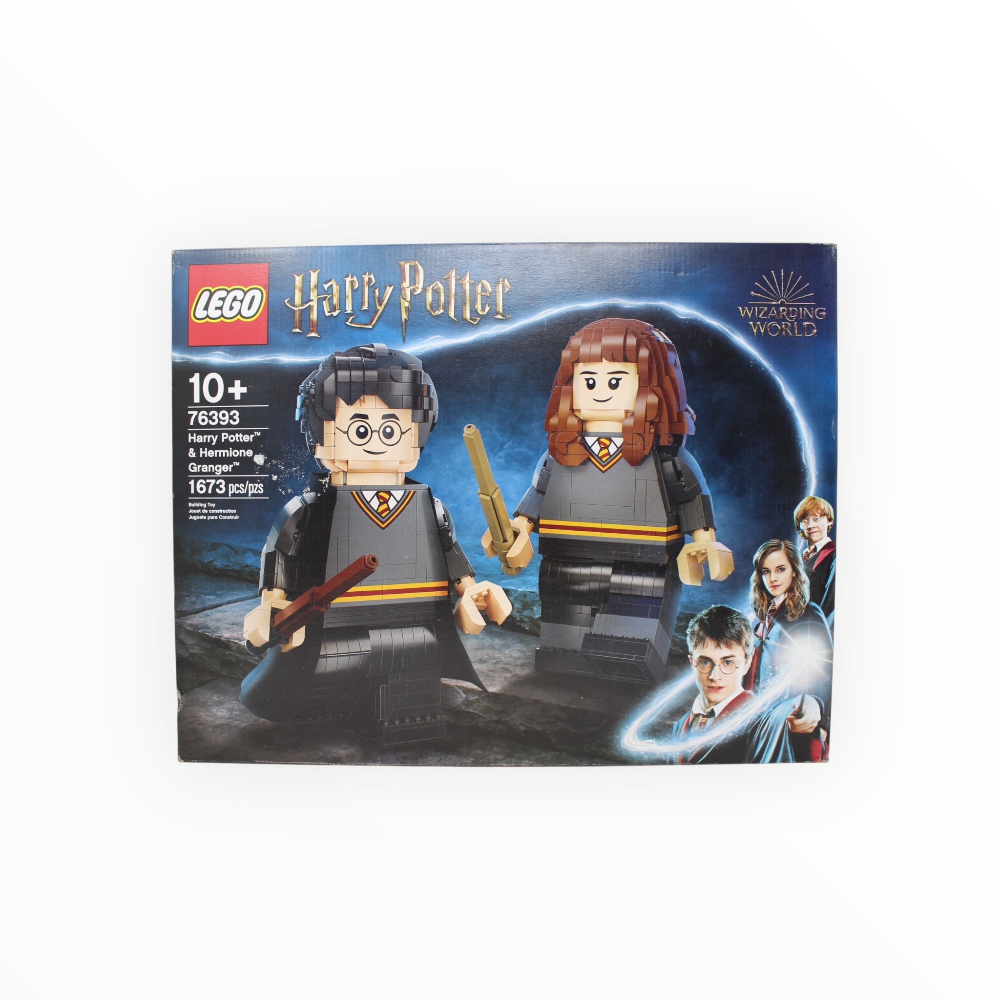 Certified Used Set 76393 Harry Potter & Hermione Granger (open box, sealed bags)