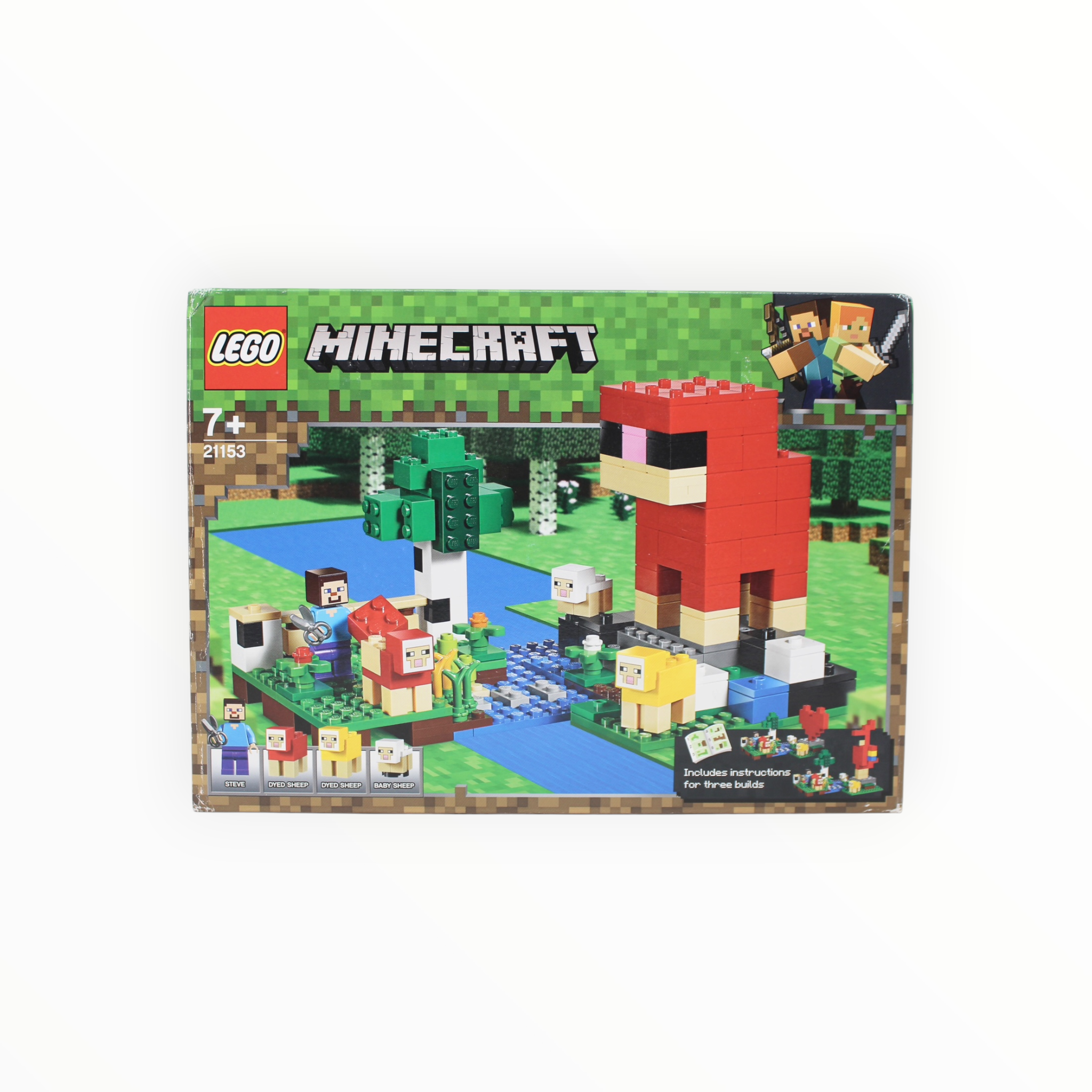 Certified Used Set 21153 Minecraft The Wool Farm