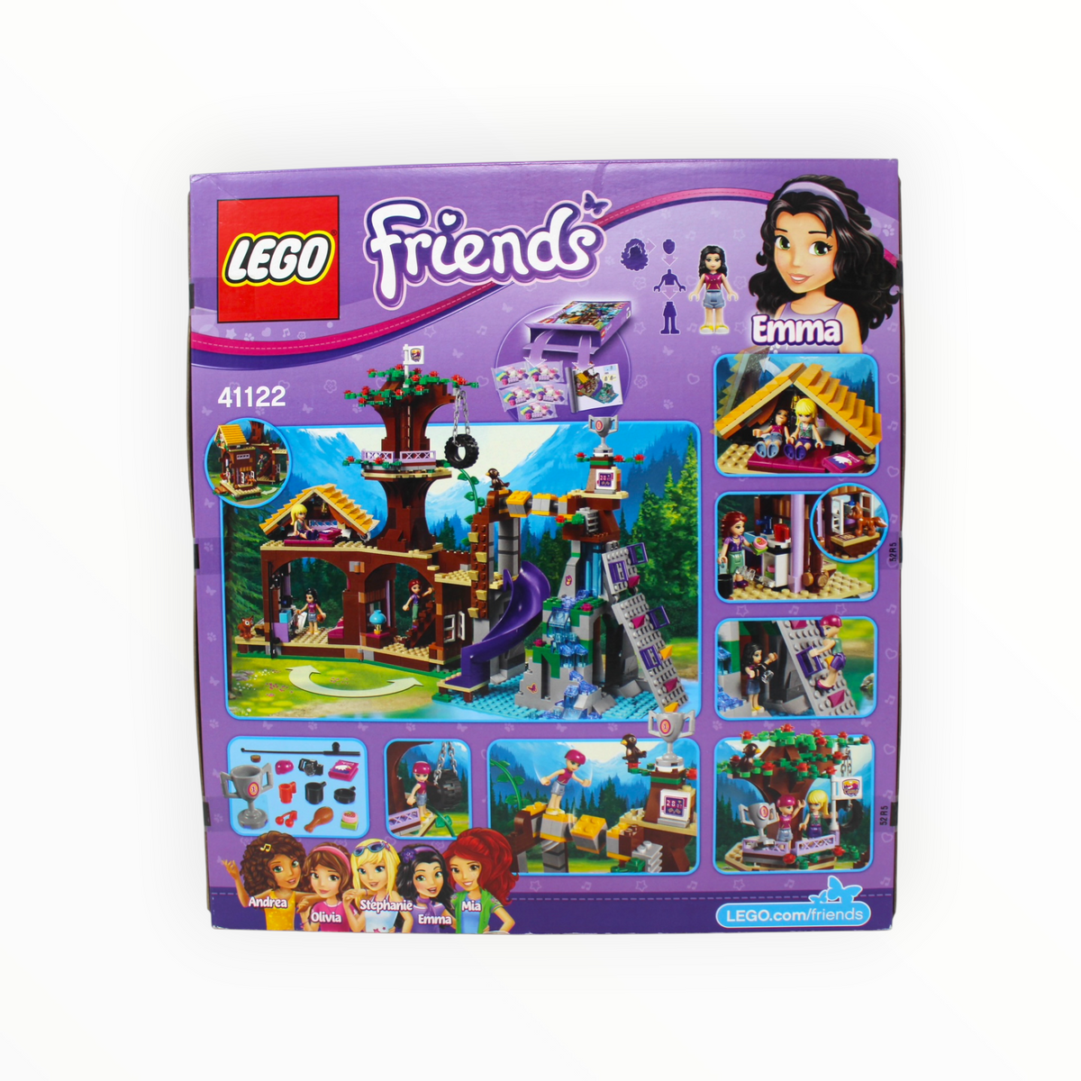 Retired Set 41122 Friends Adventure Camp Tree House
