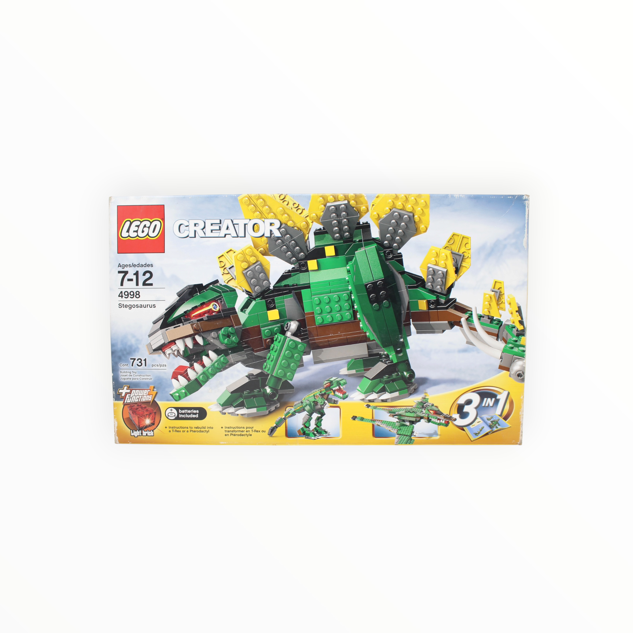 Certified Used Set 4998 Creator Stegosaurus