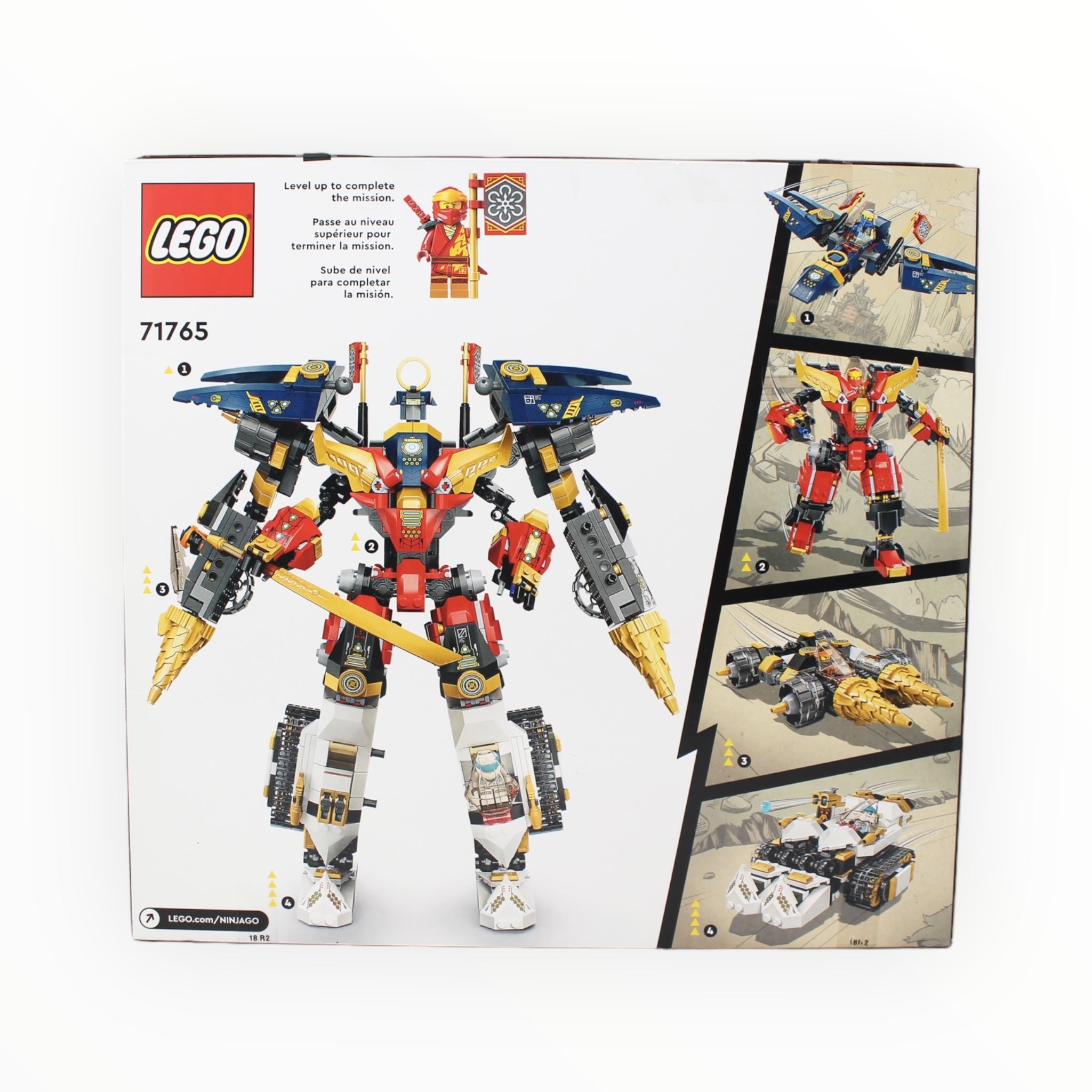 Certified Used Set 71765 Ninjago Ninja Ultra Combo Mech