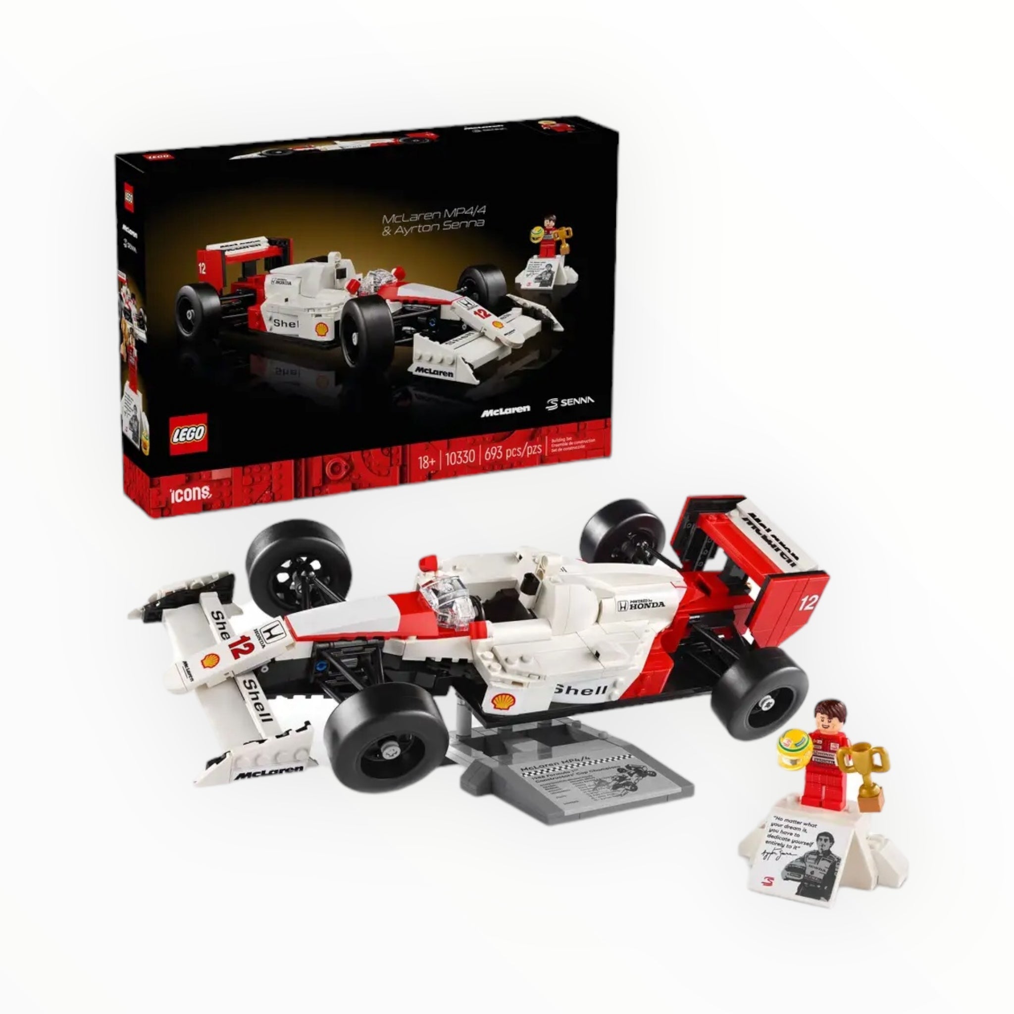 10330 Icons McLaren MP4/4 & Ayrton Senna