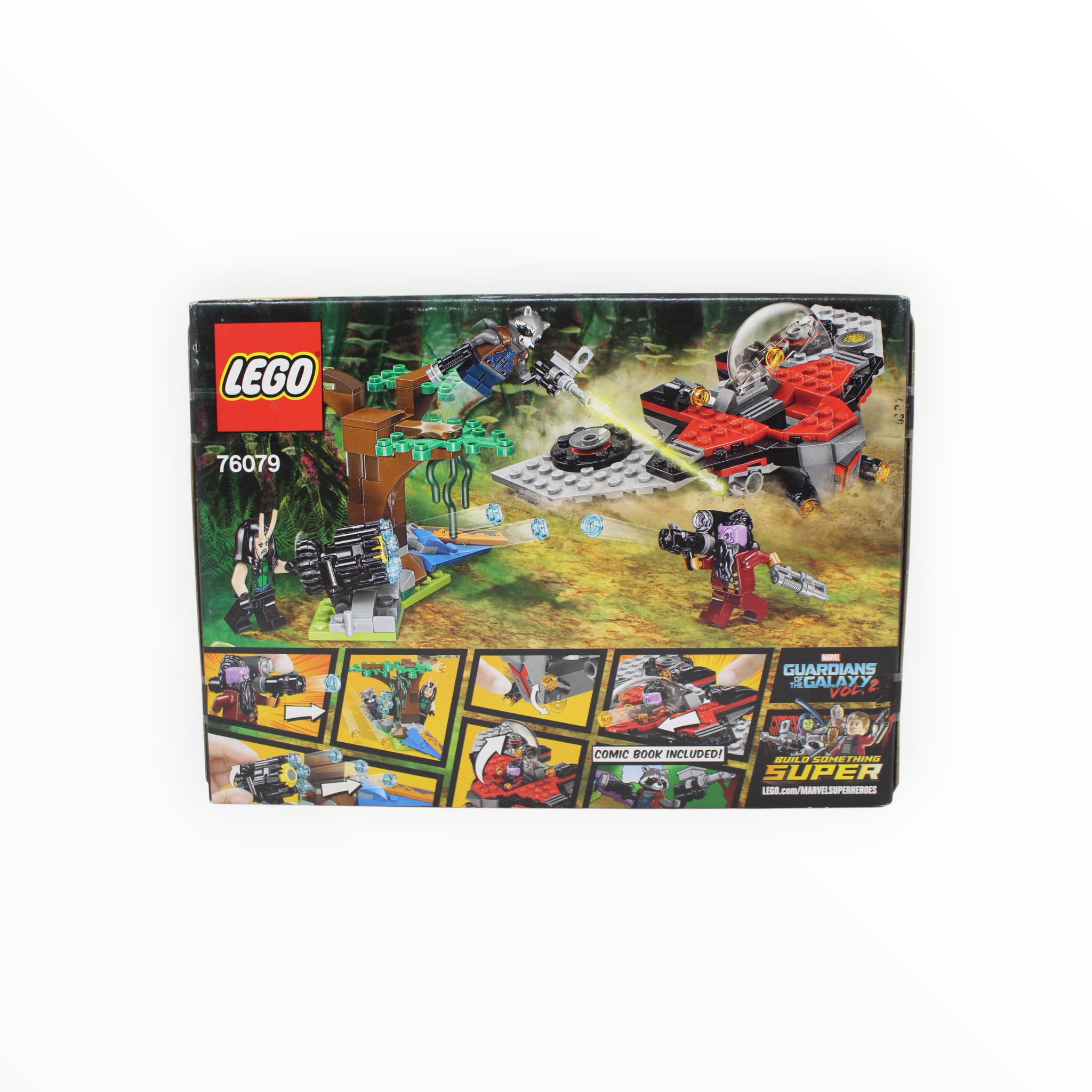 Retired Set 76079 Marvel Super Heroes Ravager Attack (slight box damage)