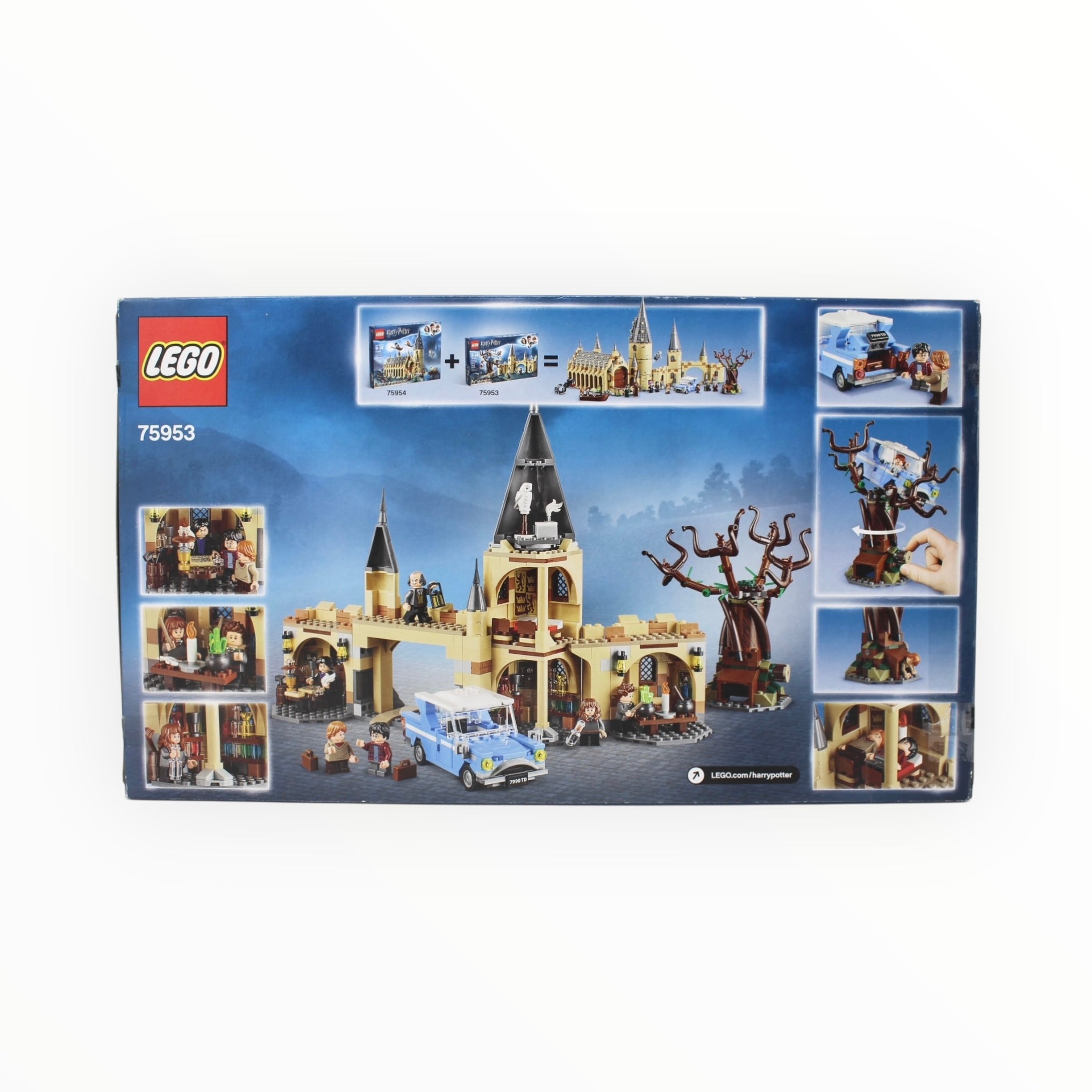 Certified Used Set 75953 Harry Potter Hogwarts Whomping Willow (open box, sealed bags)