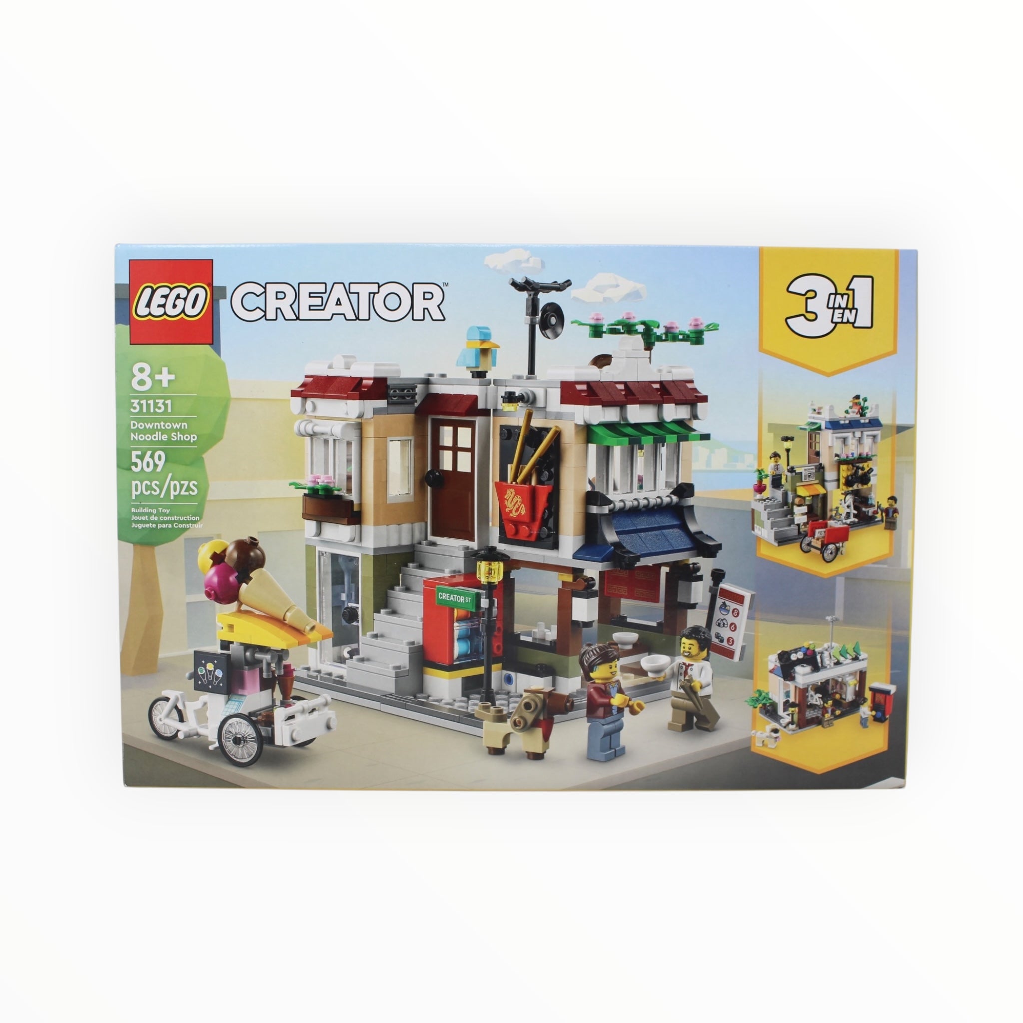 Retired Set 31131 Creator Downtown Noodle Shop