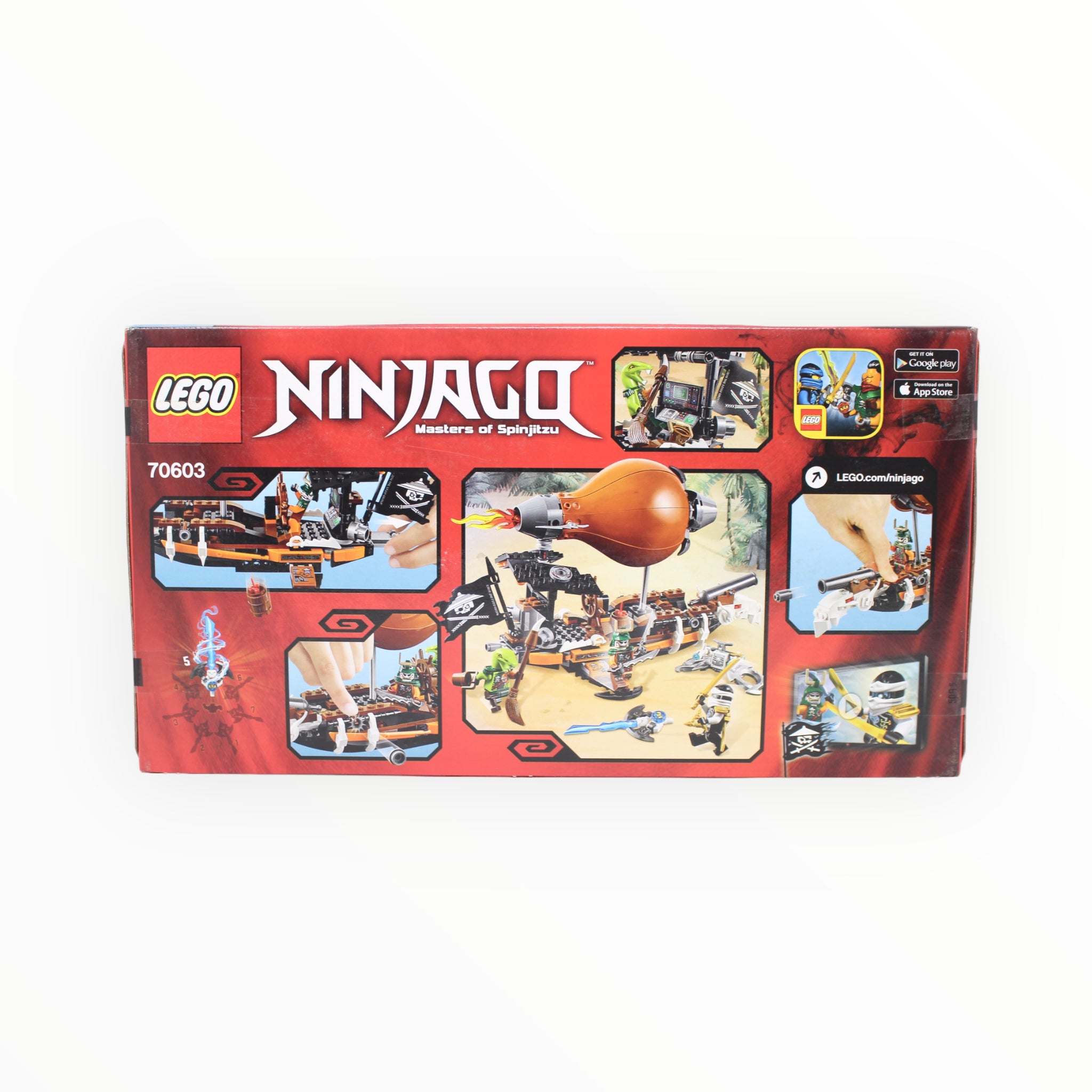 Retired Set 70603 Ninjago Raid Zeppelin