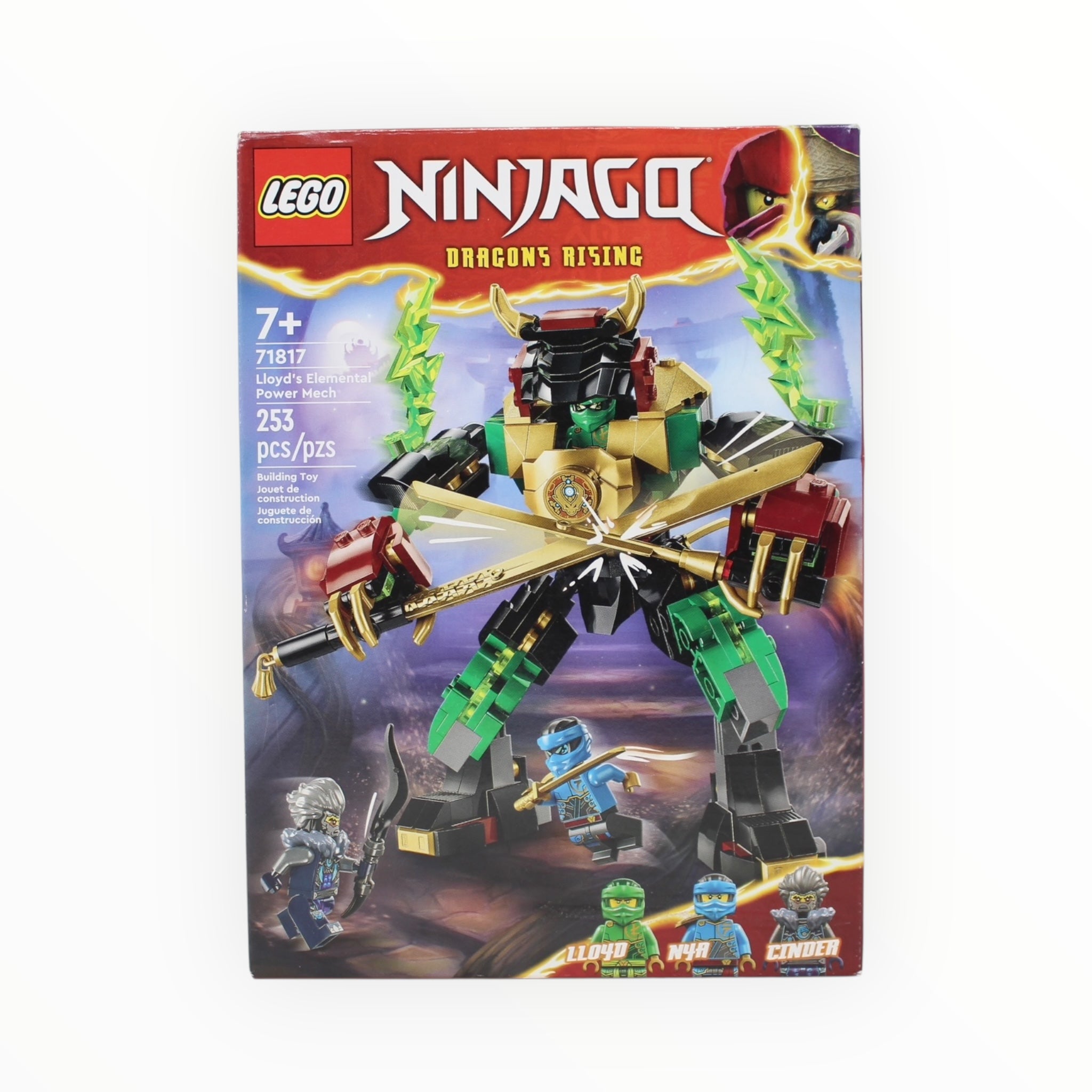 Certified Used Set 71817 Ninjago Lloyd’s Elemental Power Mech
