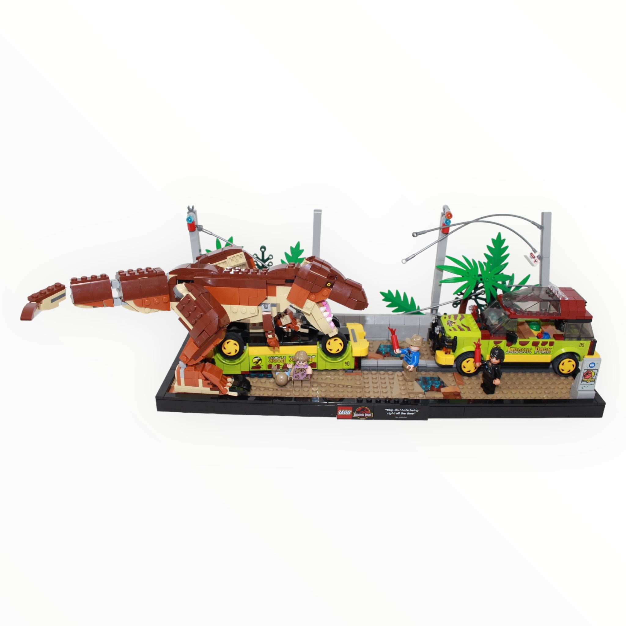 Used Set 76956 Jurassic Park T. Rex Breakout