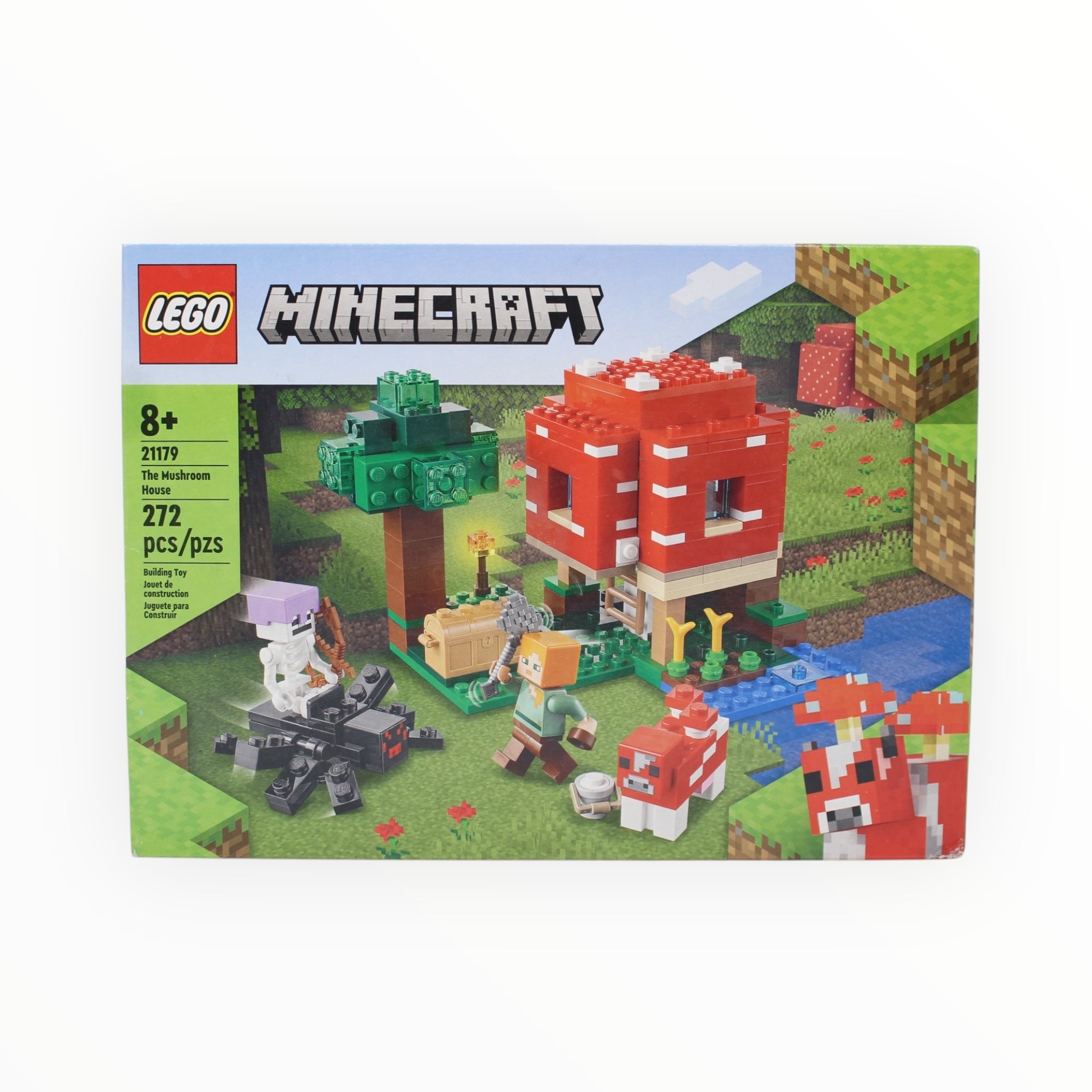 Retired Set 21179 Minecraft The Mushroom House