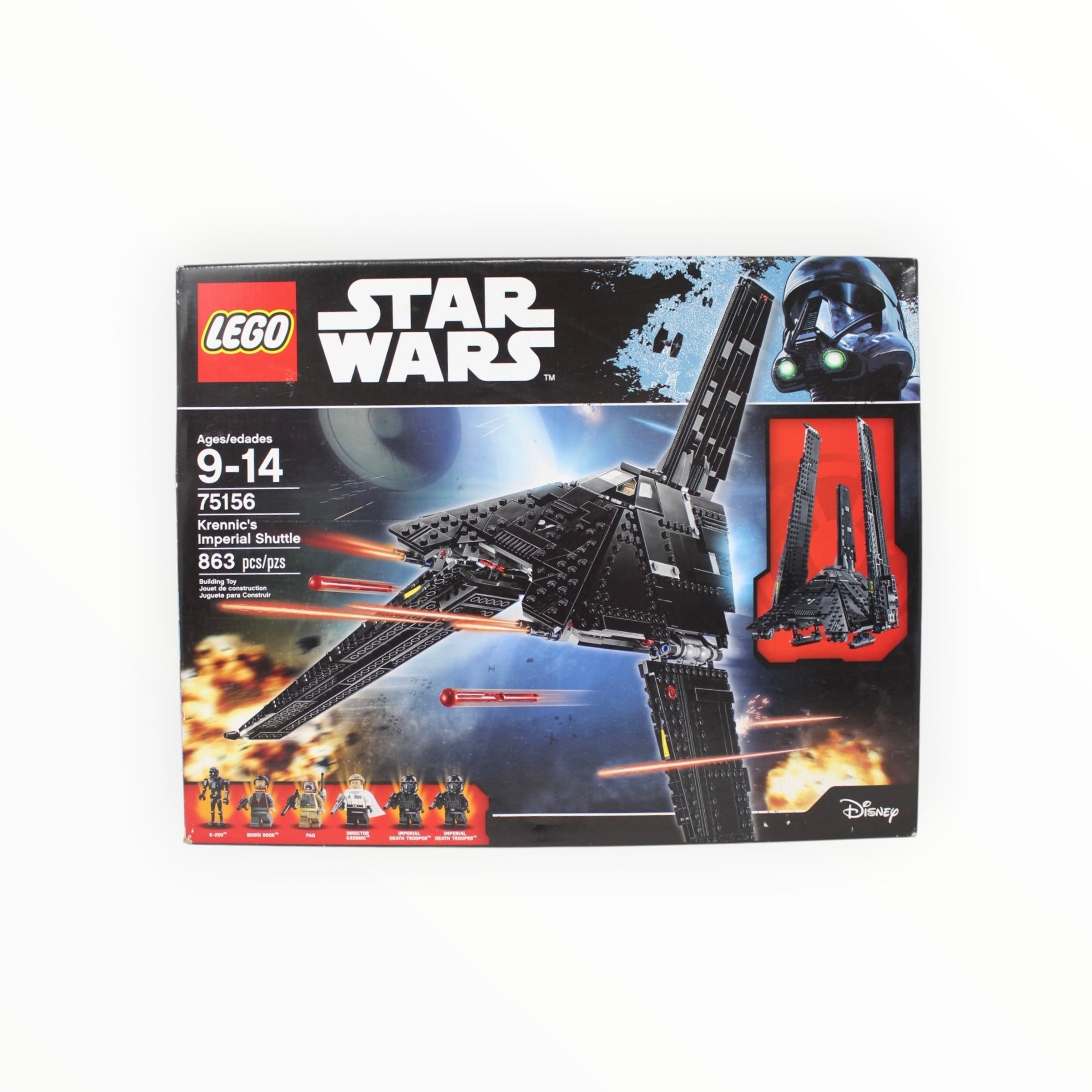 Certified Used Set 75156 Star Wars Krennic's Imperial Shuttle