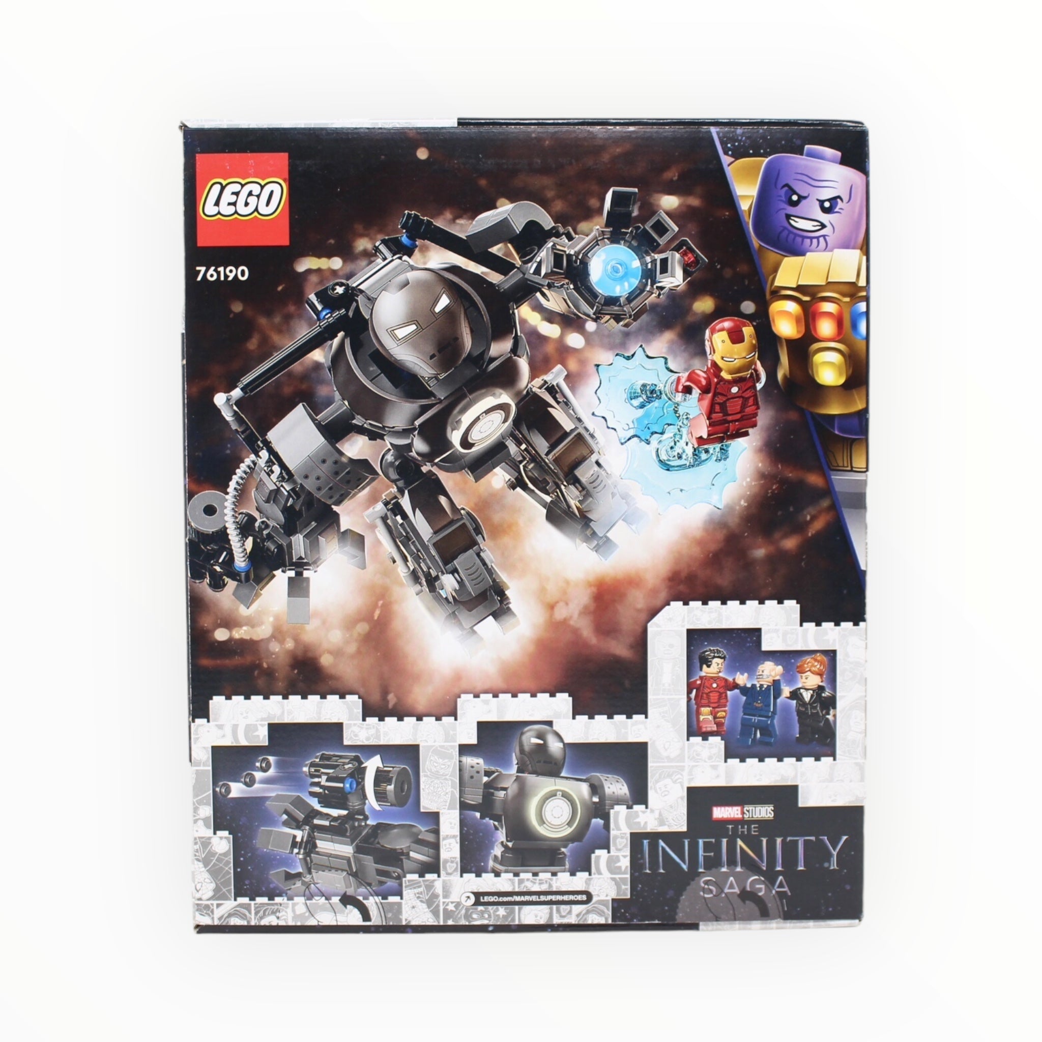 Retired Set 76190 Iron Man: Iron Monger Mayhem