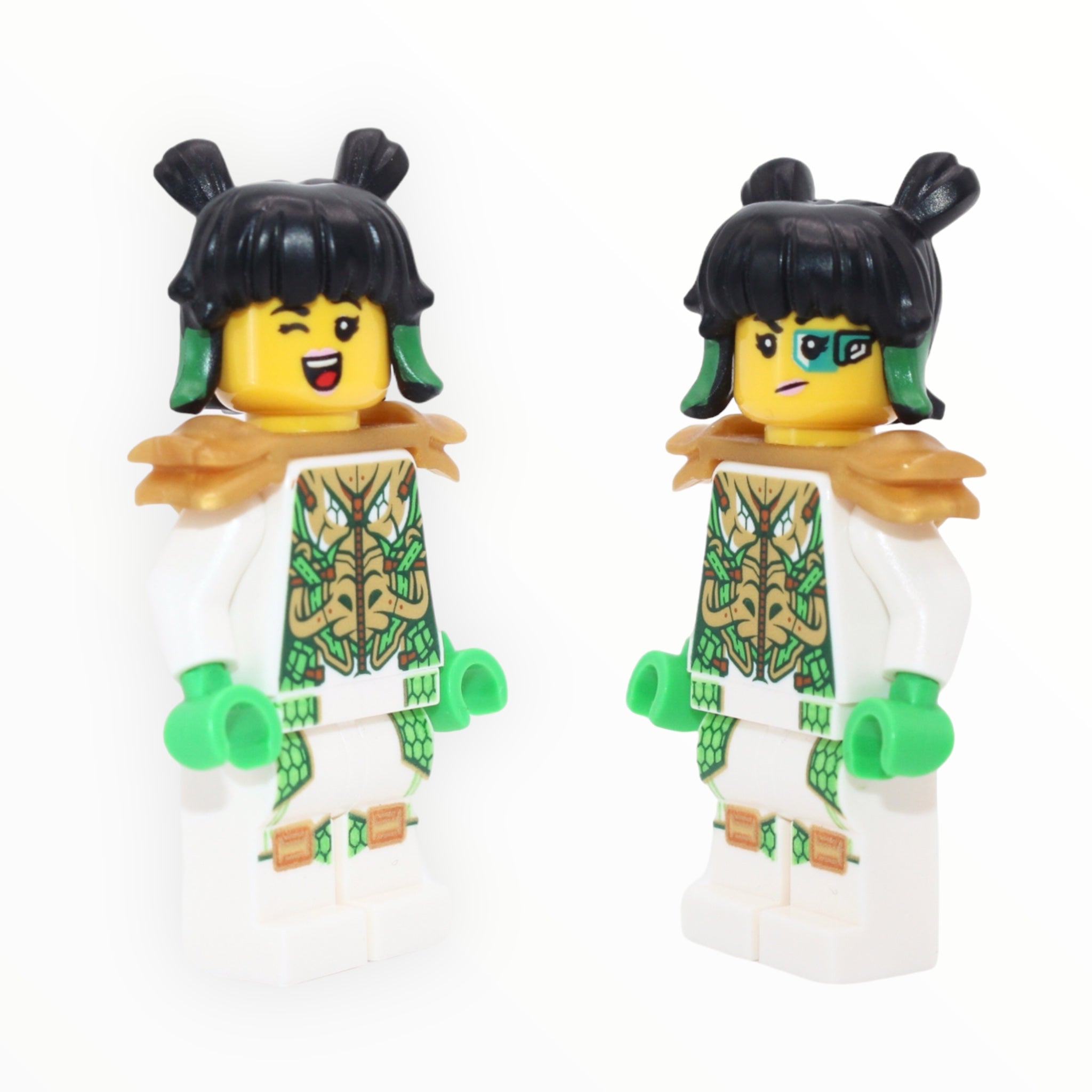 Dragon Armor Mei (gold shoulder pads, green eyepiece, 2021)