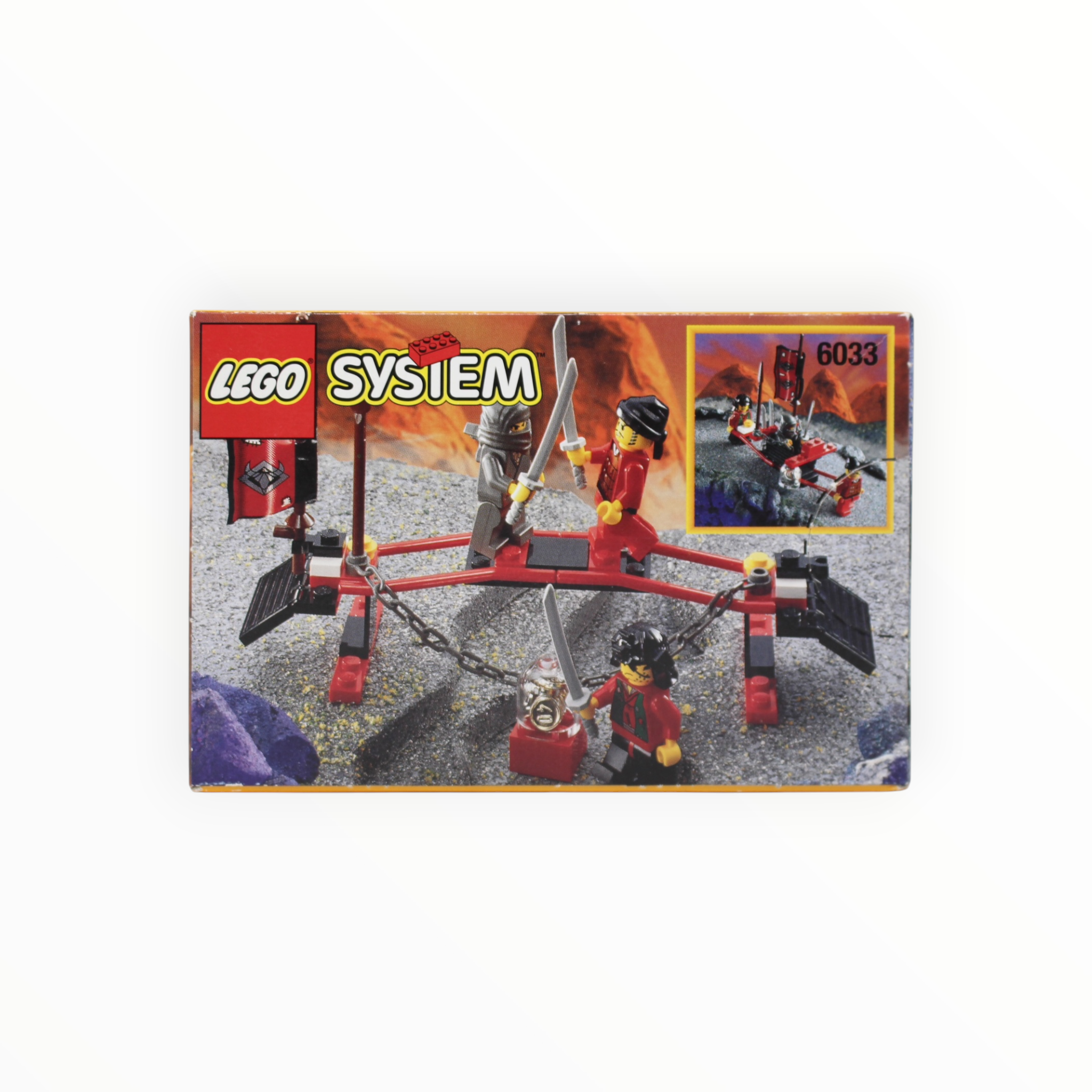 Retired Set 6033 Ninja Treasure Transport