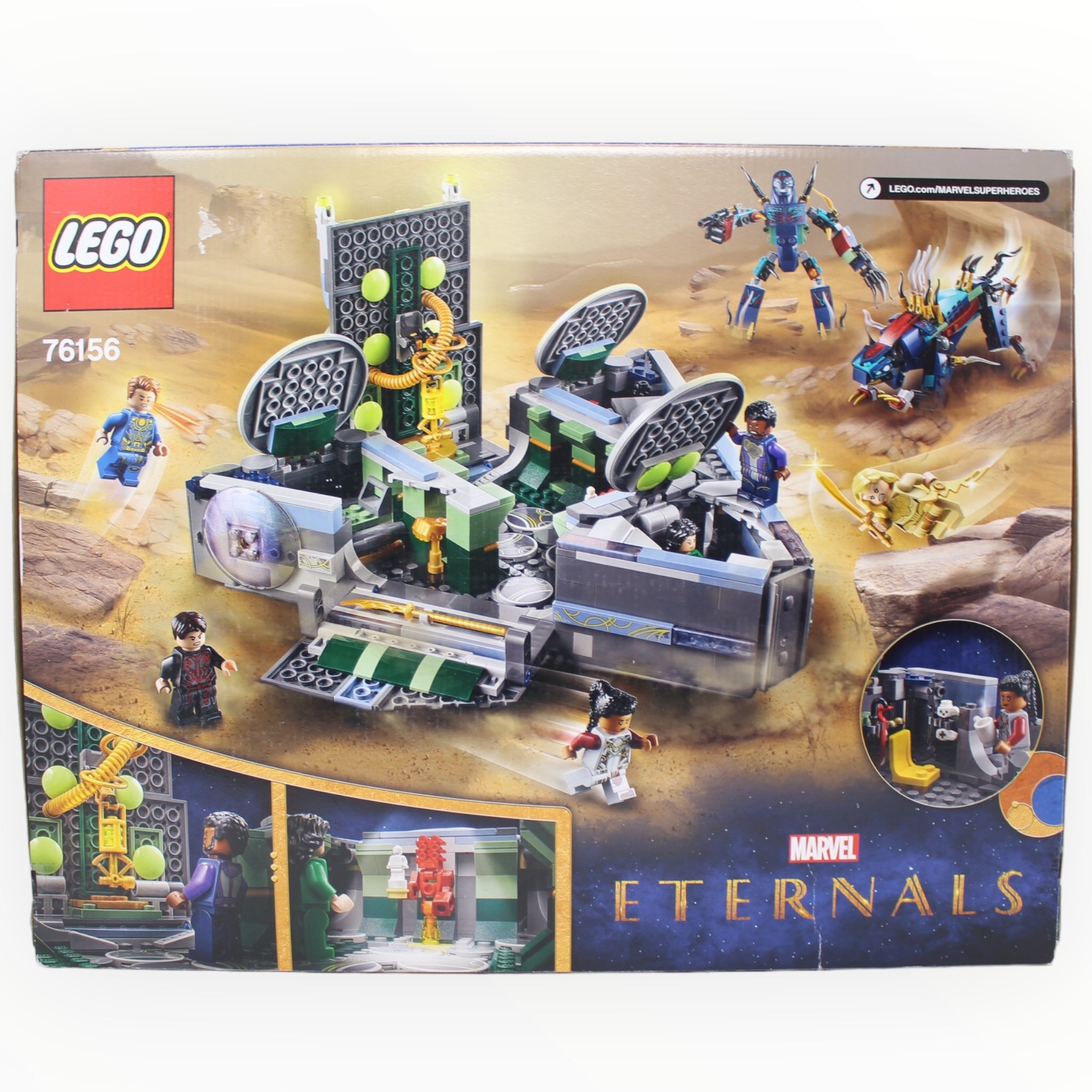 Retired Set 76156 Eternals Rise of the Domo