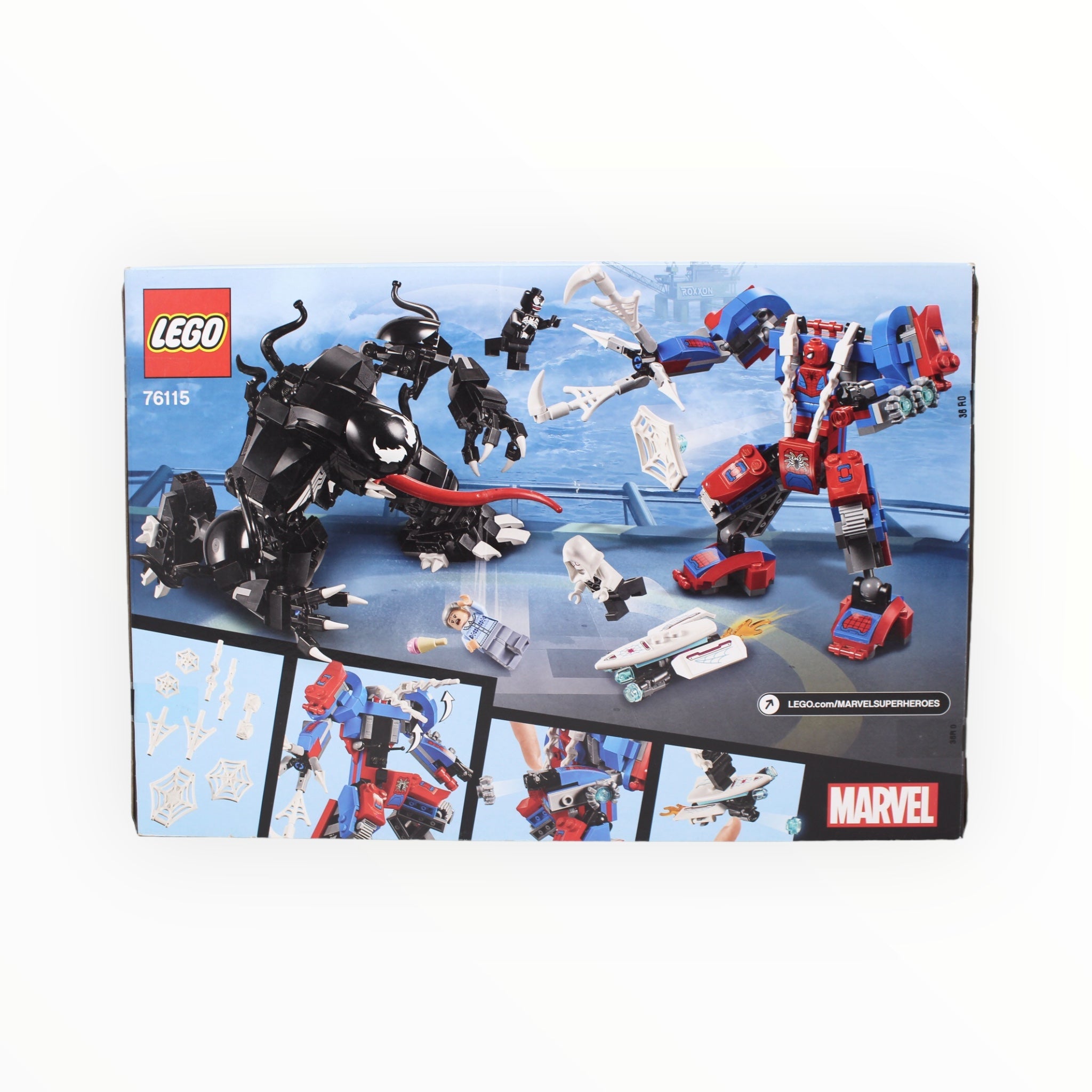 Retired Set 76115 Spider-Man Spider Mech vs. Venom