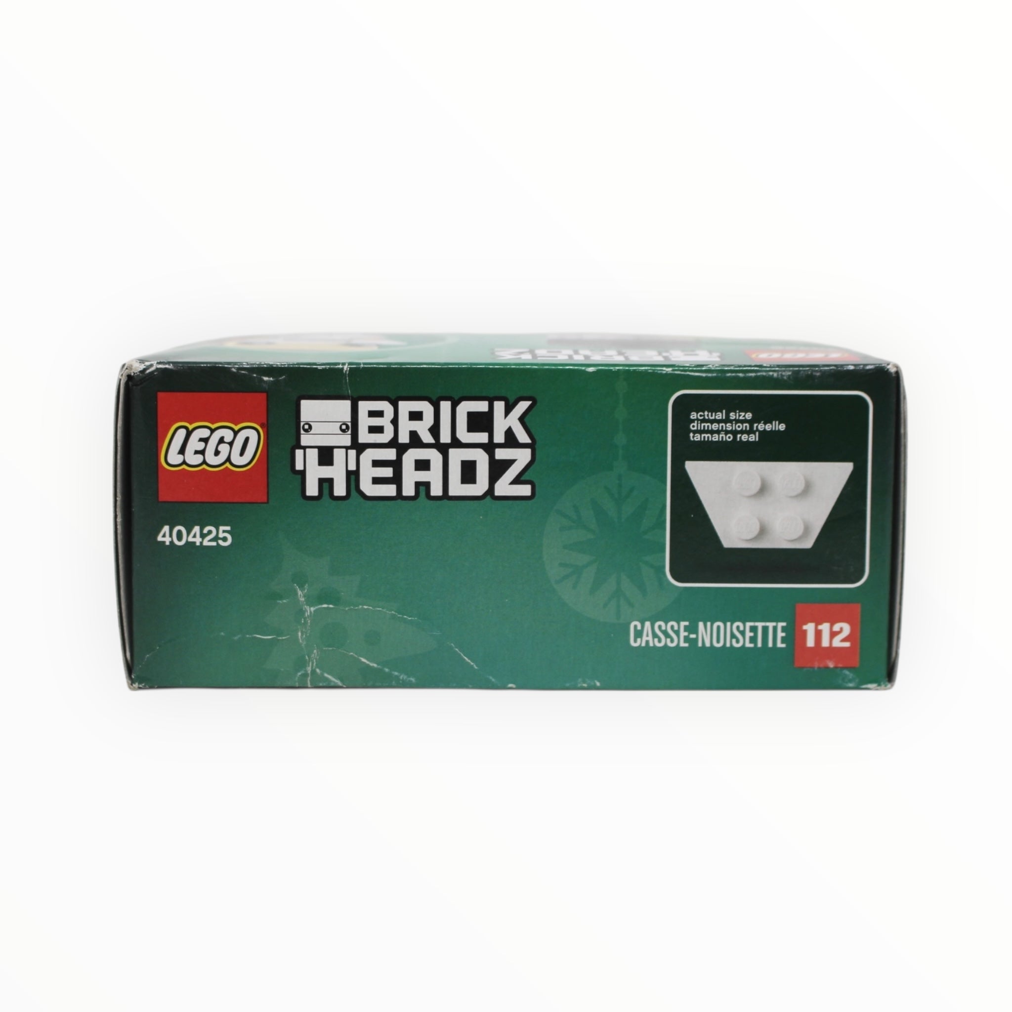 Retired Set 40425 BrickHeadz Nutcracker (slight box damage)