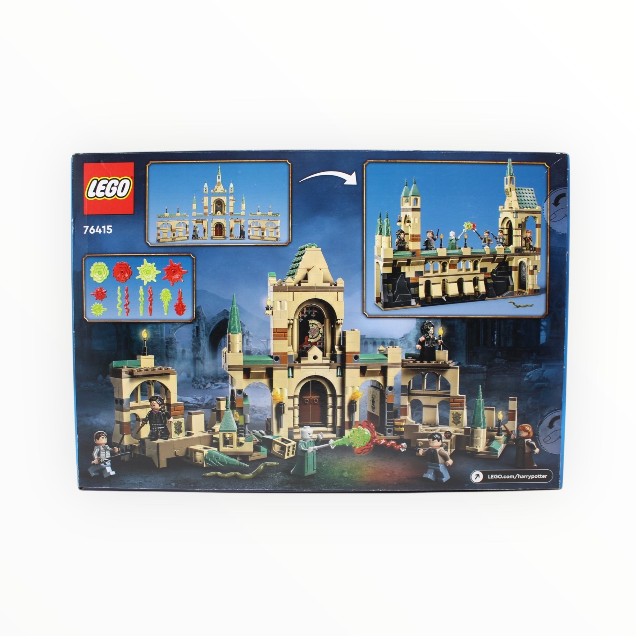 Retired Set 76415 Harry Potter The Battle of Hogwarts (damaged box)