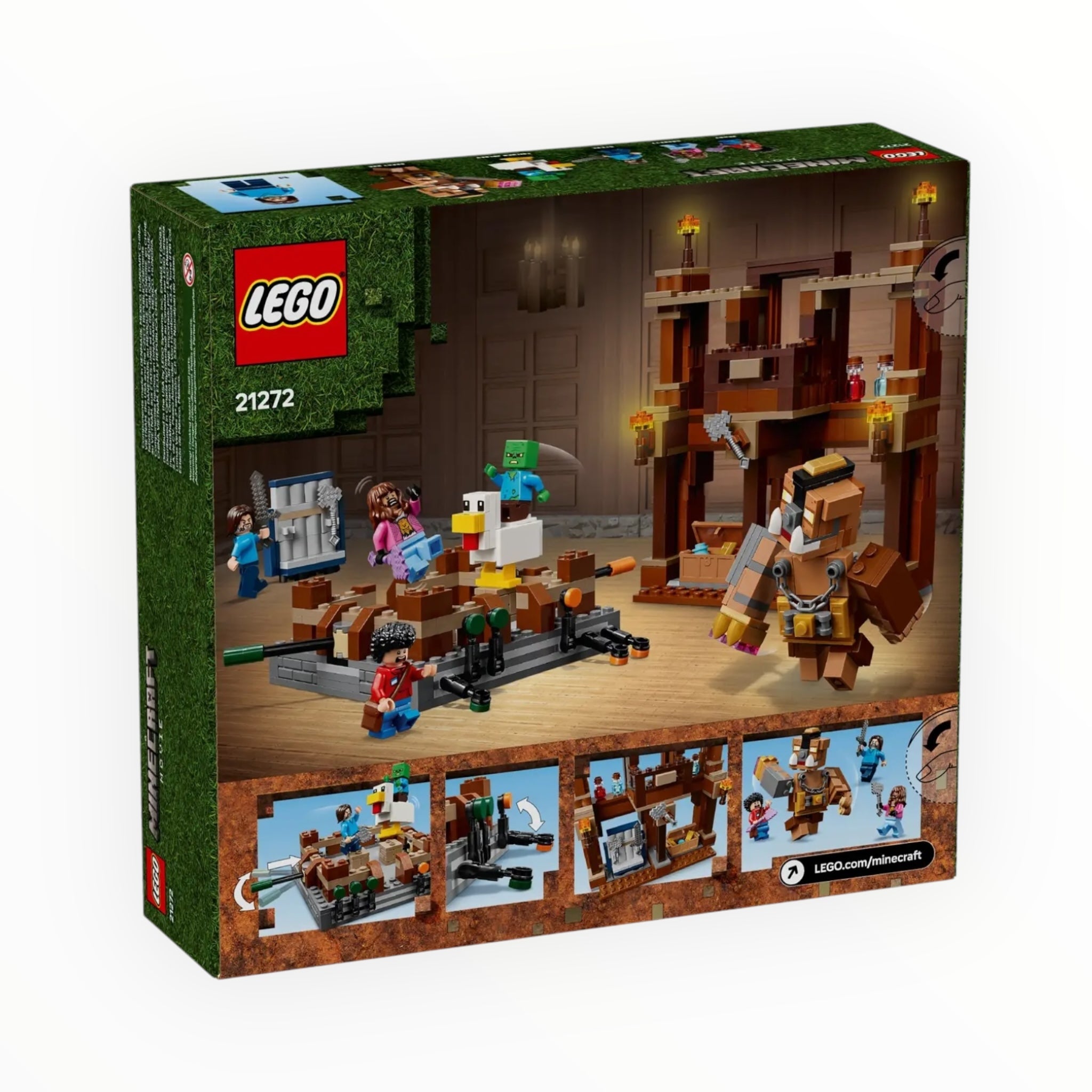 21272 A Minecraft Movie Woodland Mansion Fighting Ring