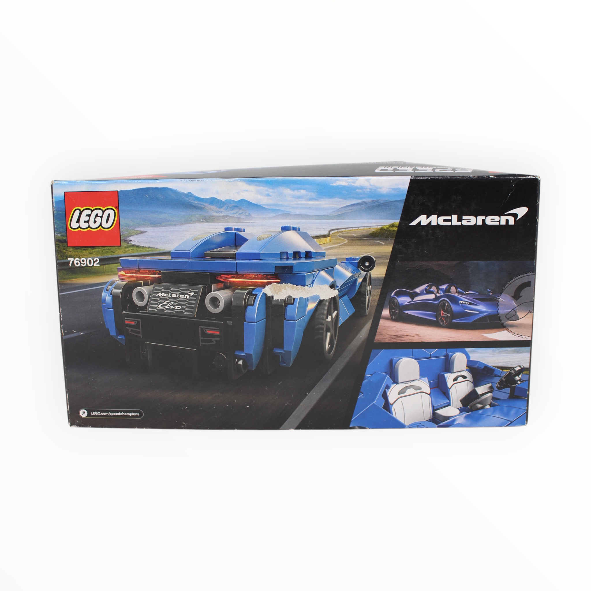 Retired Set 76902 Speed Champions McLaren Elva (some box damage)