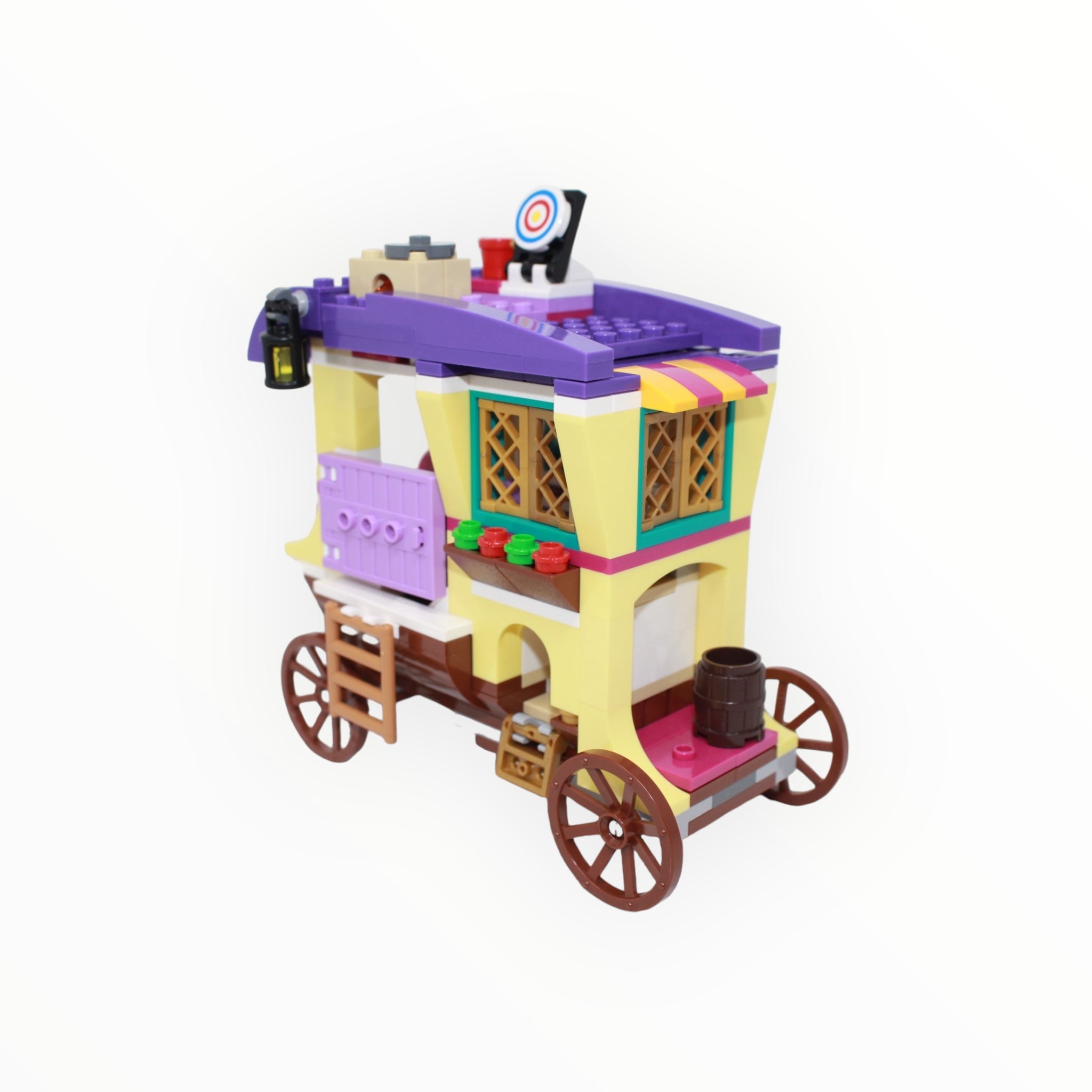 Used Set 41157 Disney Rapunzel's Traveling Caravan