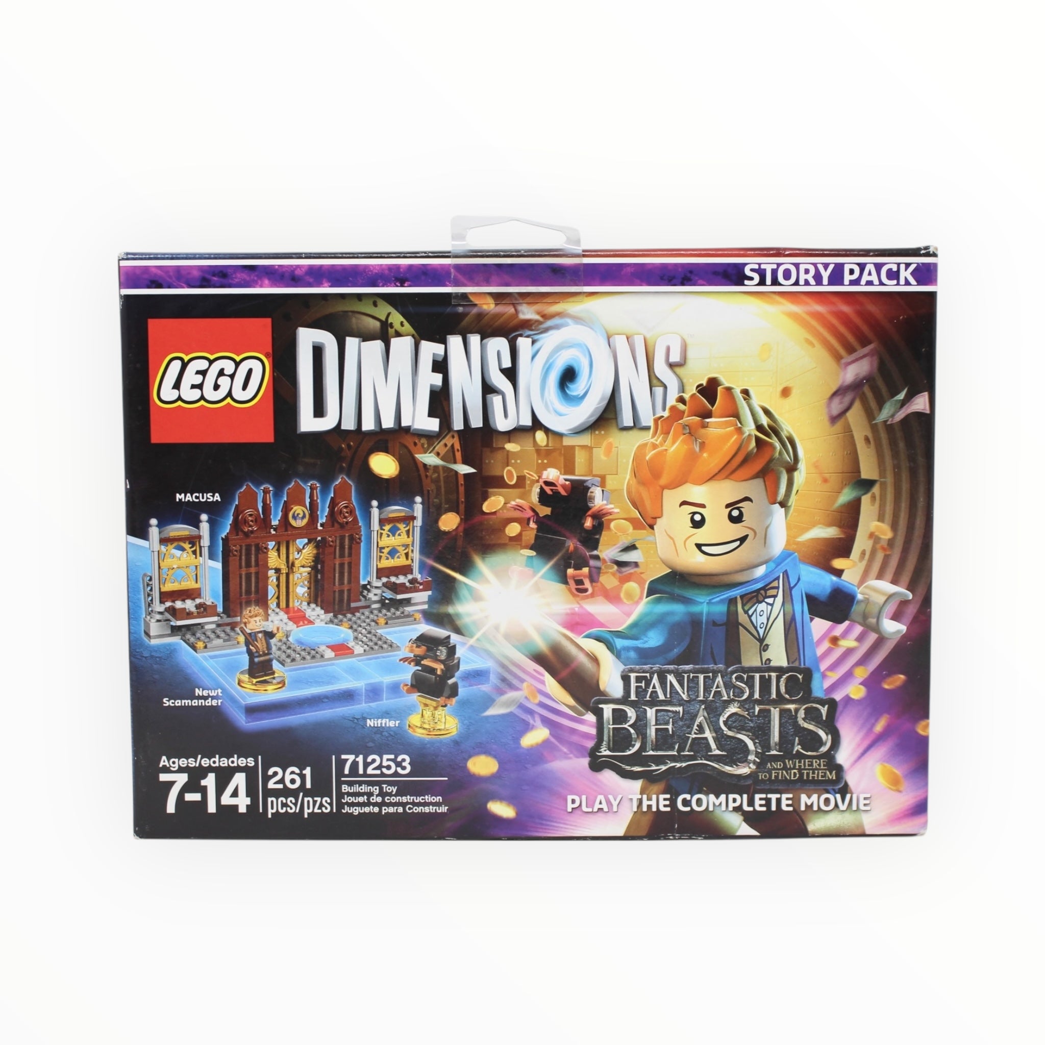 Retired Set 71253 Dimensions Story Pack - Fantastic Beasts and Where to Find Them (slightly damaged box)