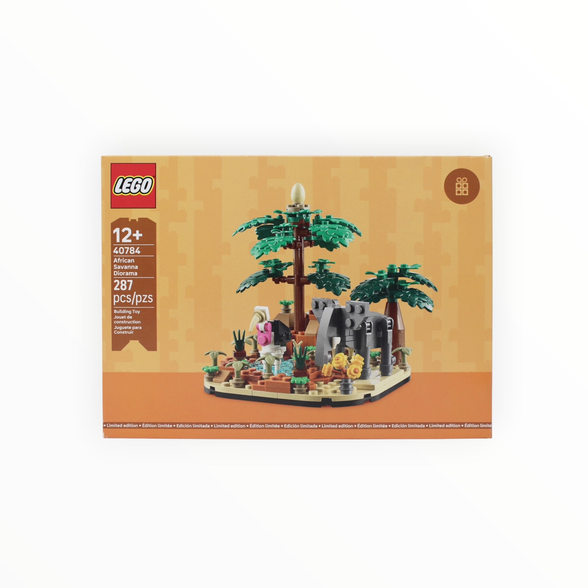 Certified Used Set 40784 LEGO Africa Savanna Diorama (open box, sealed bags)
