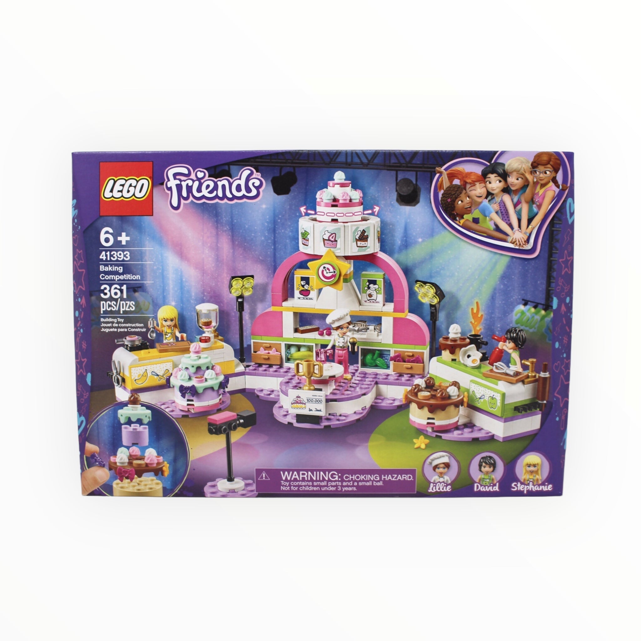 Retired Set 41393 Friends Baking Competition