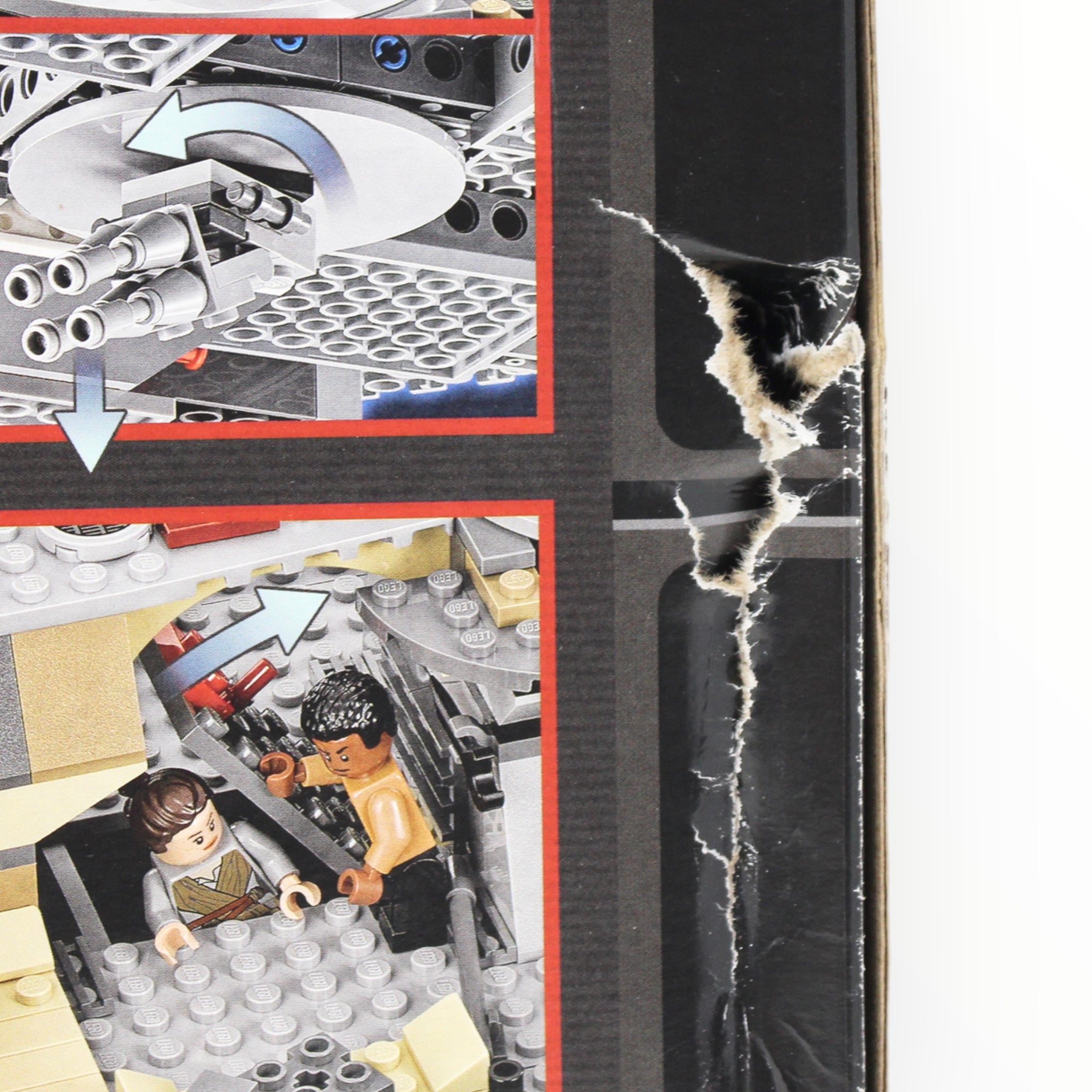 Retired Set 75105 Star Wars Millennium Falcon (damaged box)