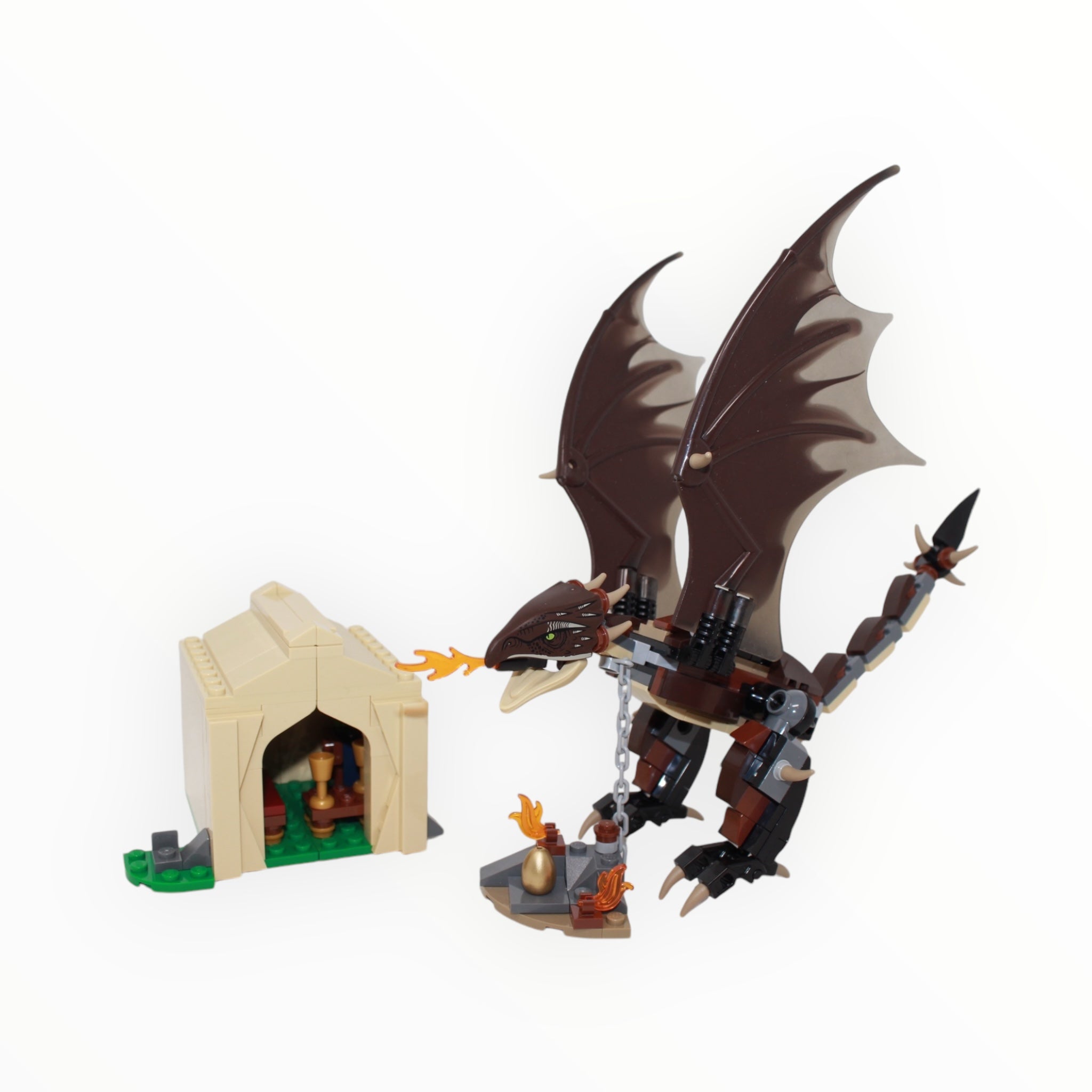 Used Set 75946 Harry Potter Hungarian Horntail Triwizard Challenge