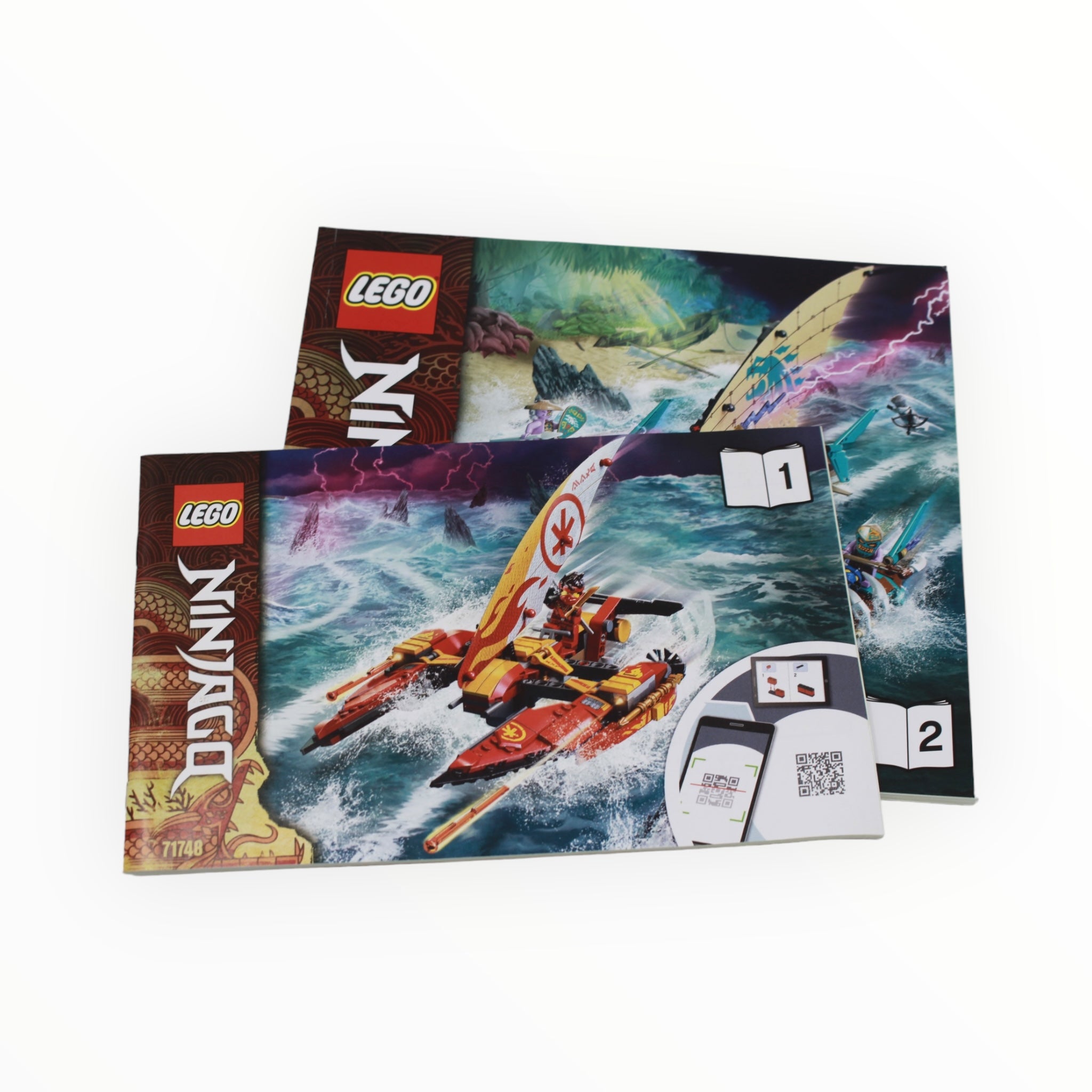 Used Set 71748 Ninjago Catamaran Sea Battle