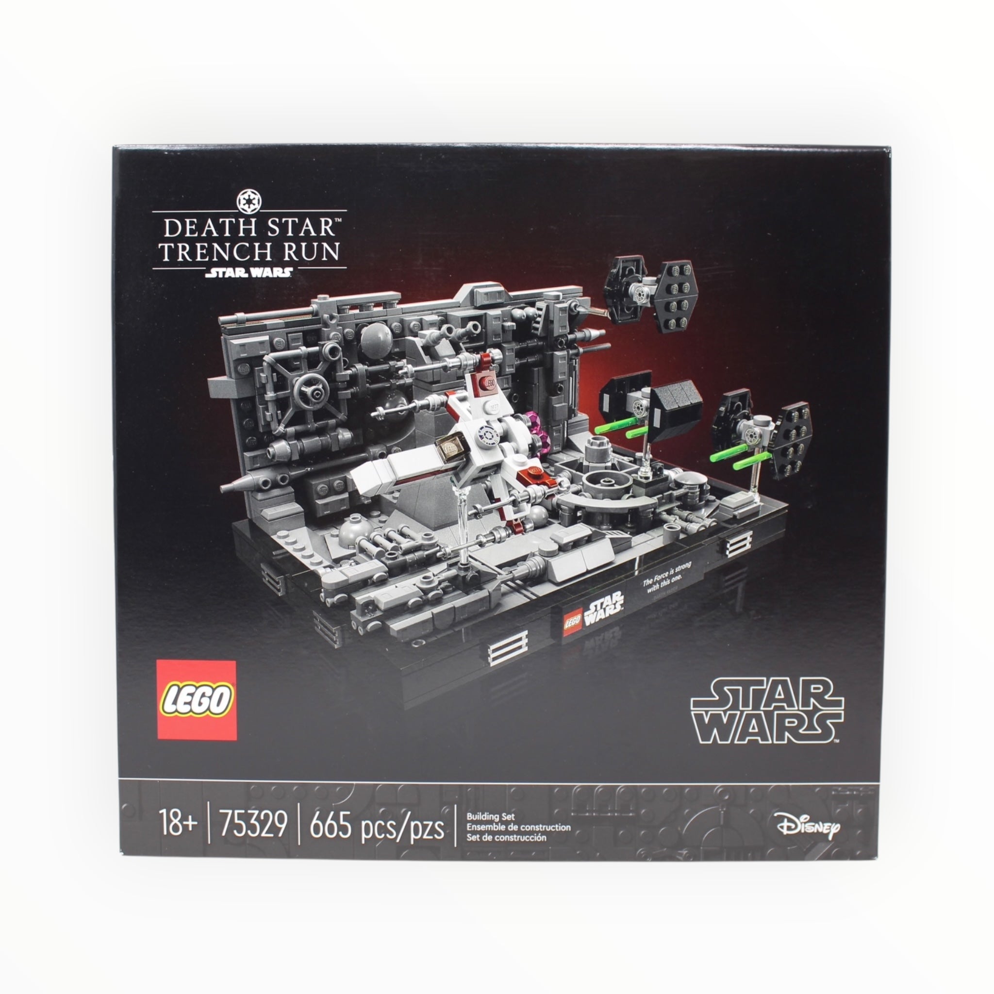 Retired Set 75329 Star Wars Death Star Trench Run Diorama