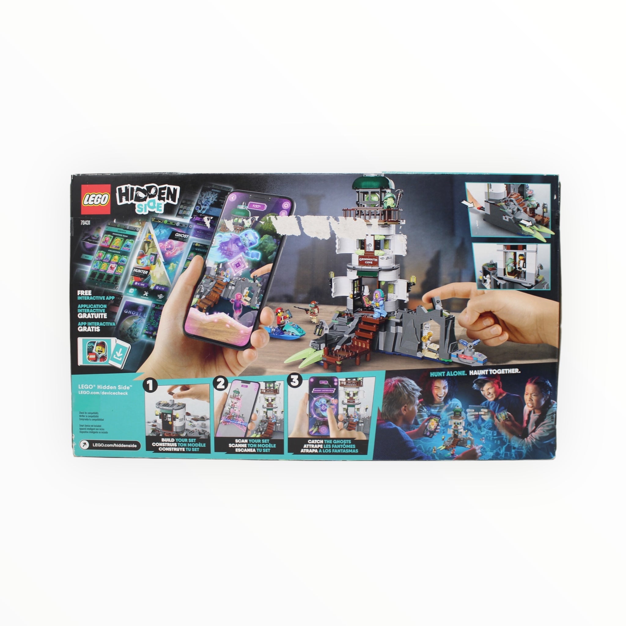 Retired Set 70431 Hidden Side The Lighthouse of Darkness (damaged box)