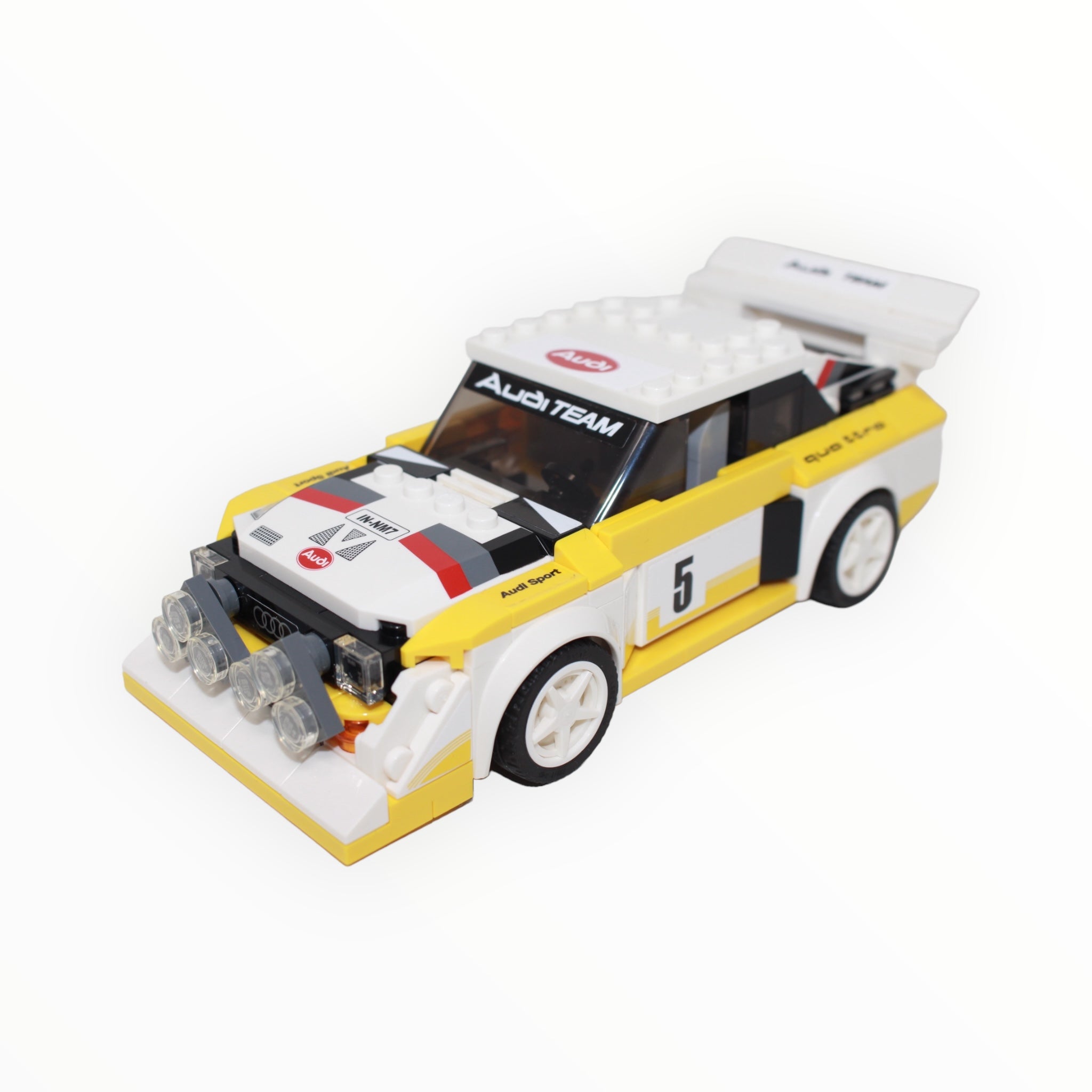 Used Set 76897 Speed Champions 1985 Audi Sport quattro S1