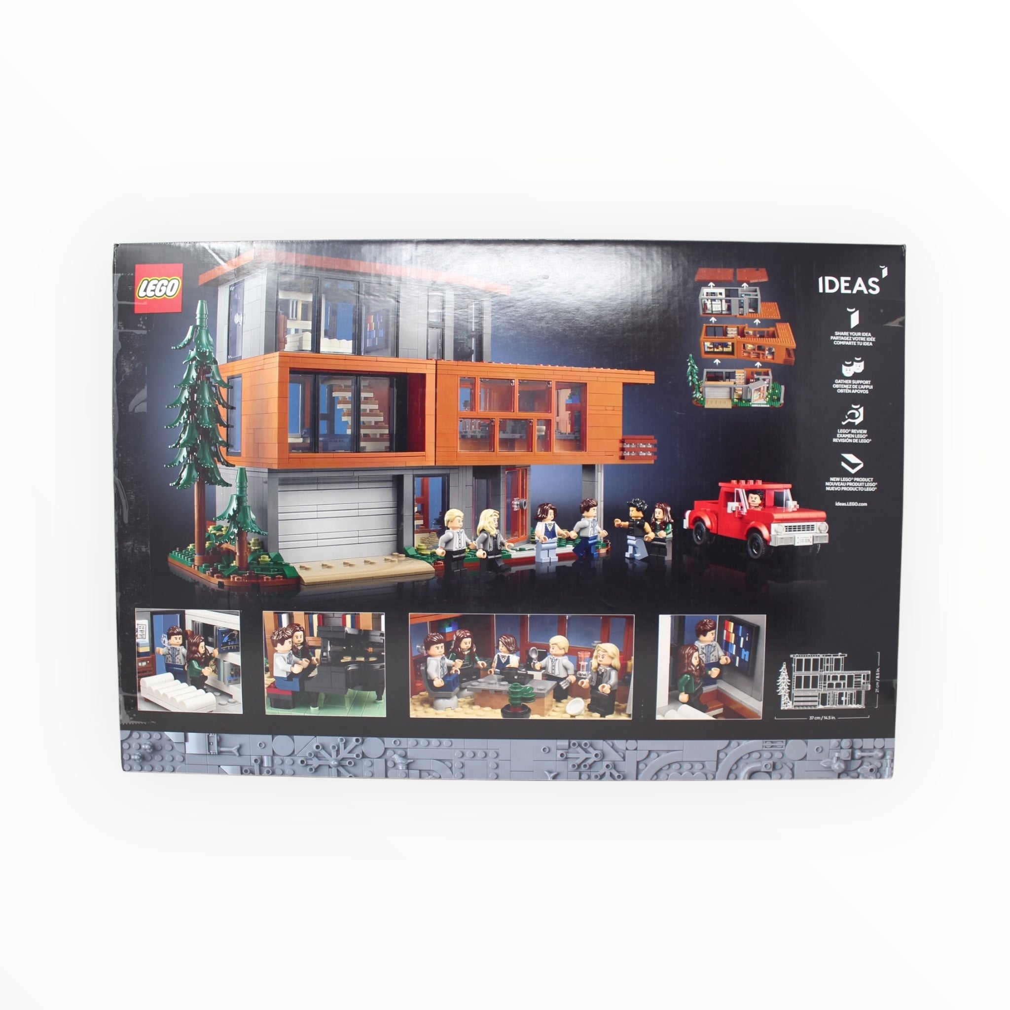 Certified Used Set 21354 LEGO Ideas Twilight: The Cullen House (bags 17 and 18 sealed)
