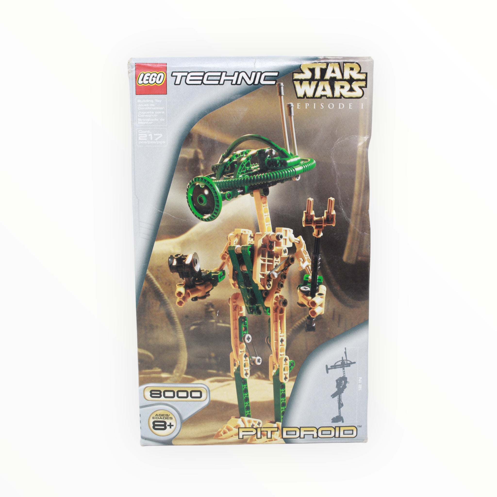 Used Set 8000 Technic Pit Droid