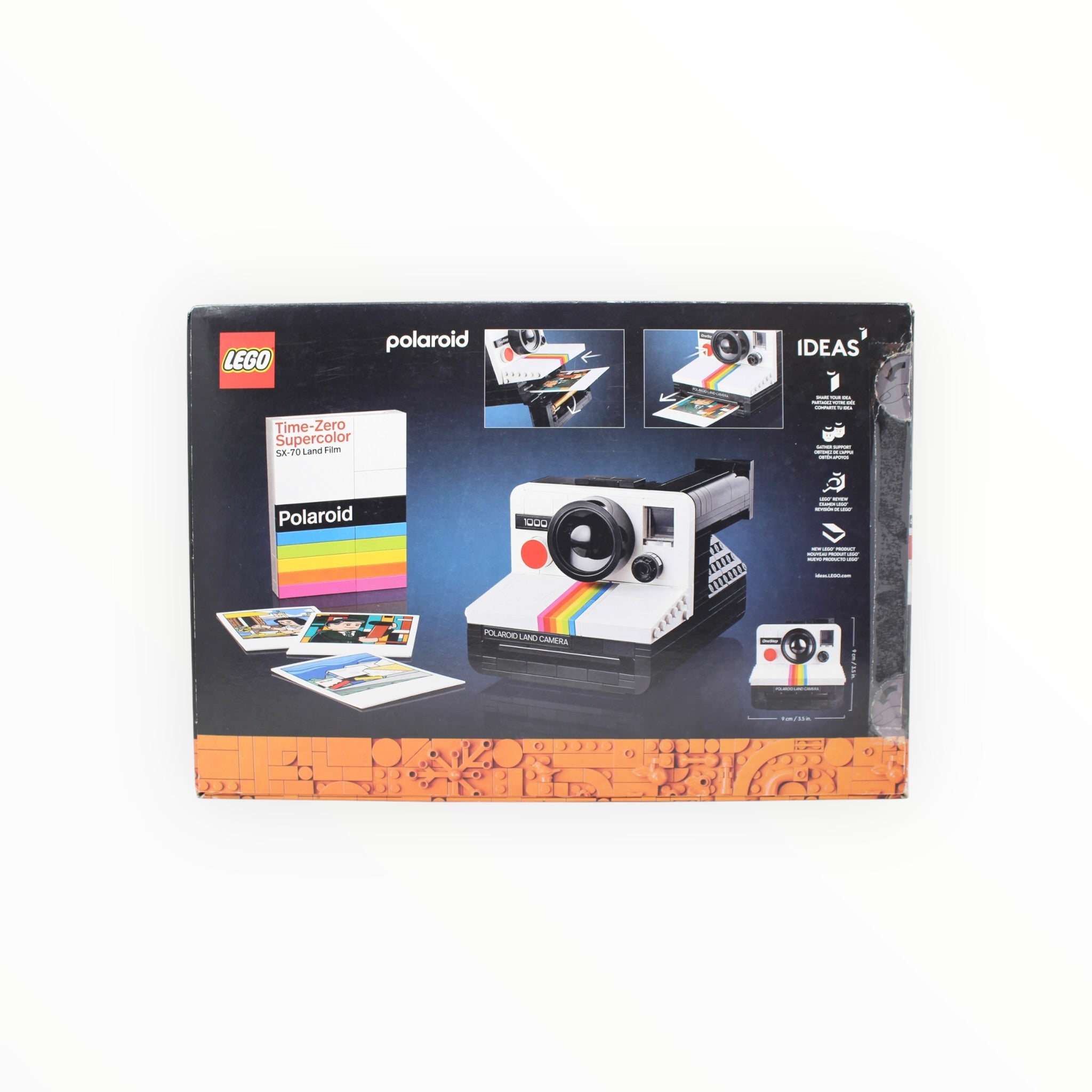 Certified Used Set 21345 LEGO Ideas Polaroid OneStep SX-70 Camera
