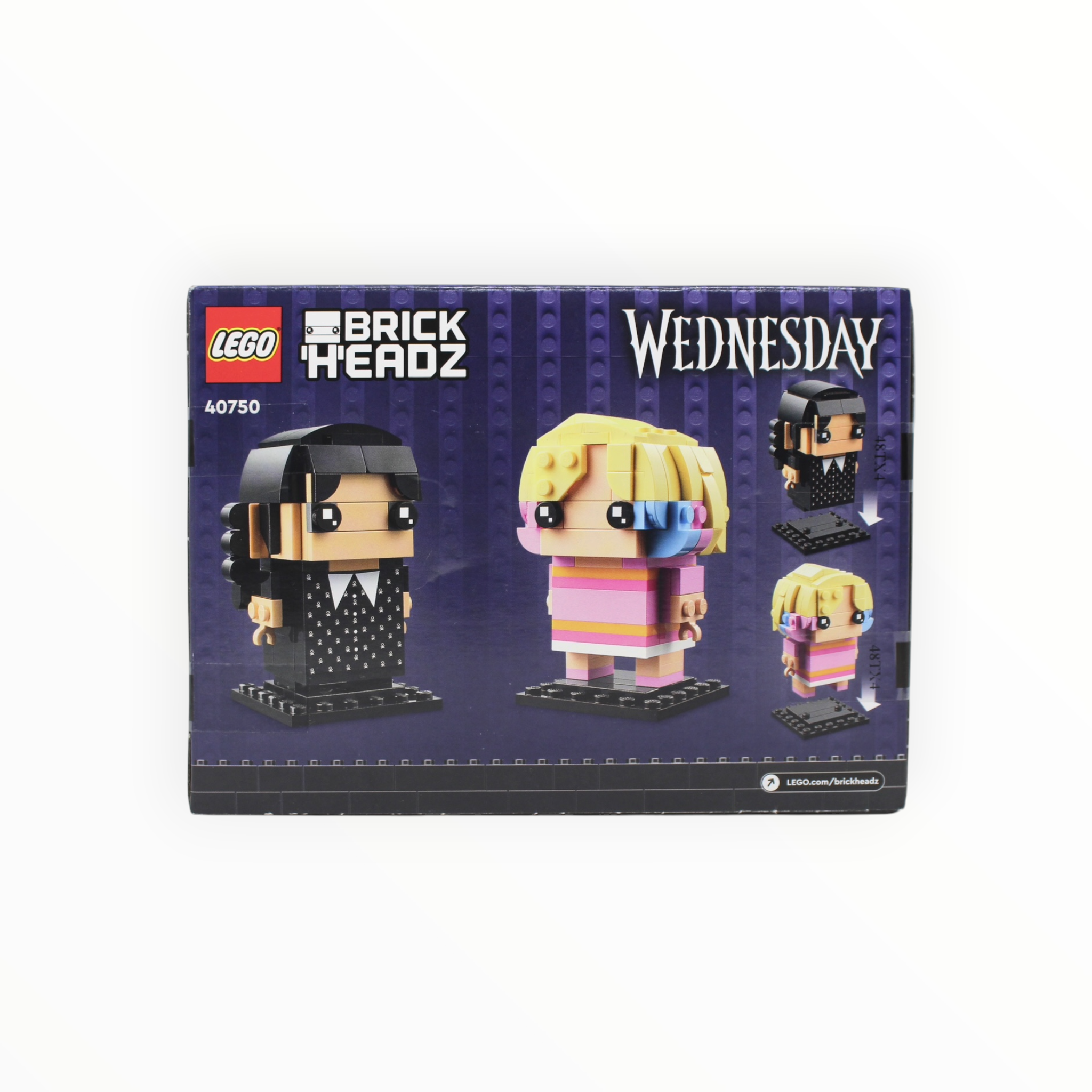 Retired Set 40750 Wednesday BrickHeadz Wednesday & Enid