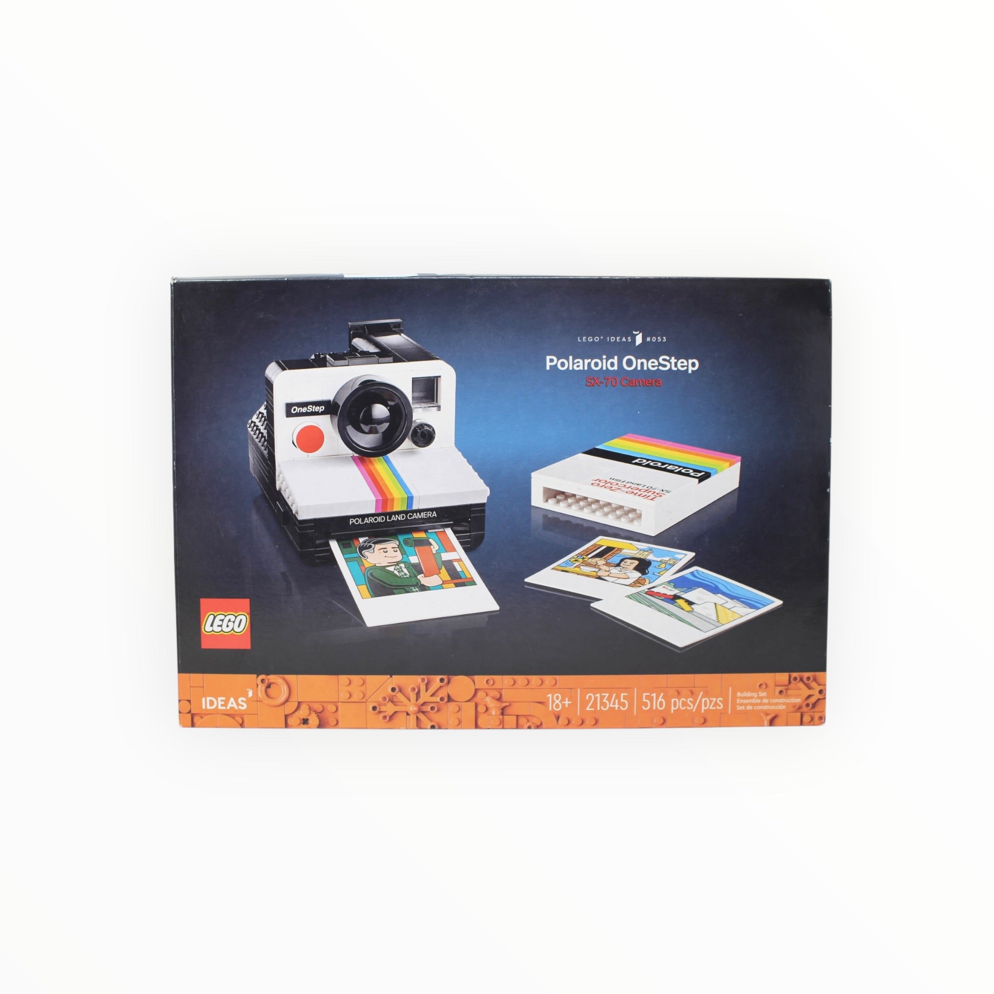 Certified Used Set 21345 LEGO Ideas Polaroid OneStep SX-70 Camera