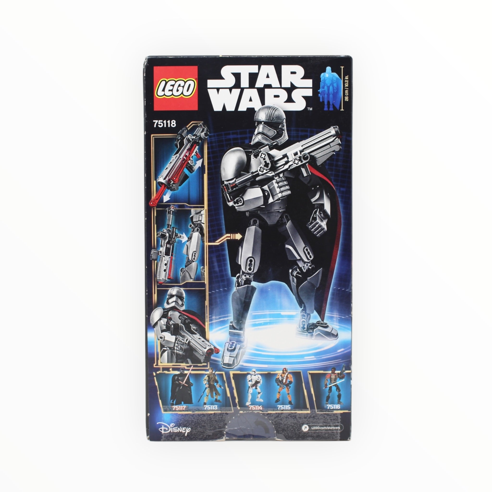 Certified Used Set 75118 Star Wars Buildable Figures Captain Phasma