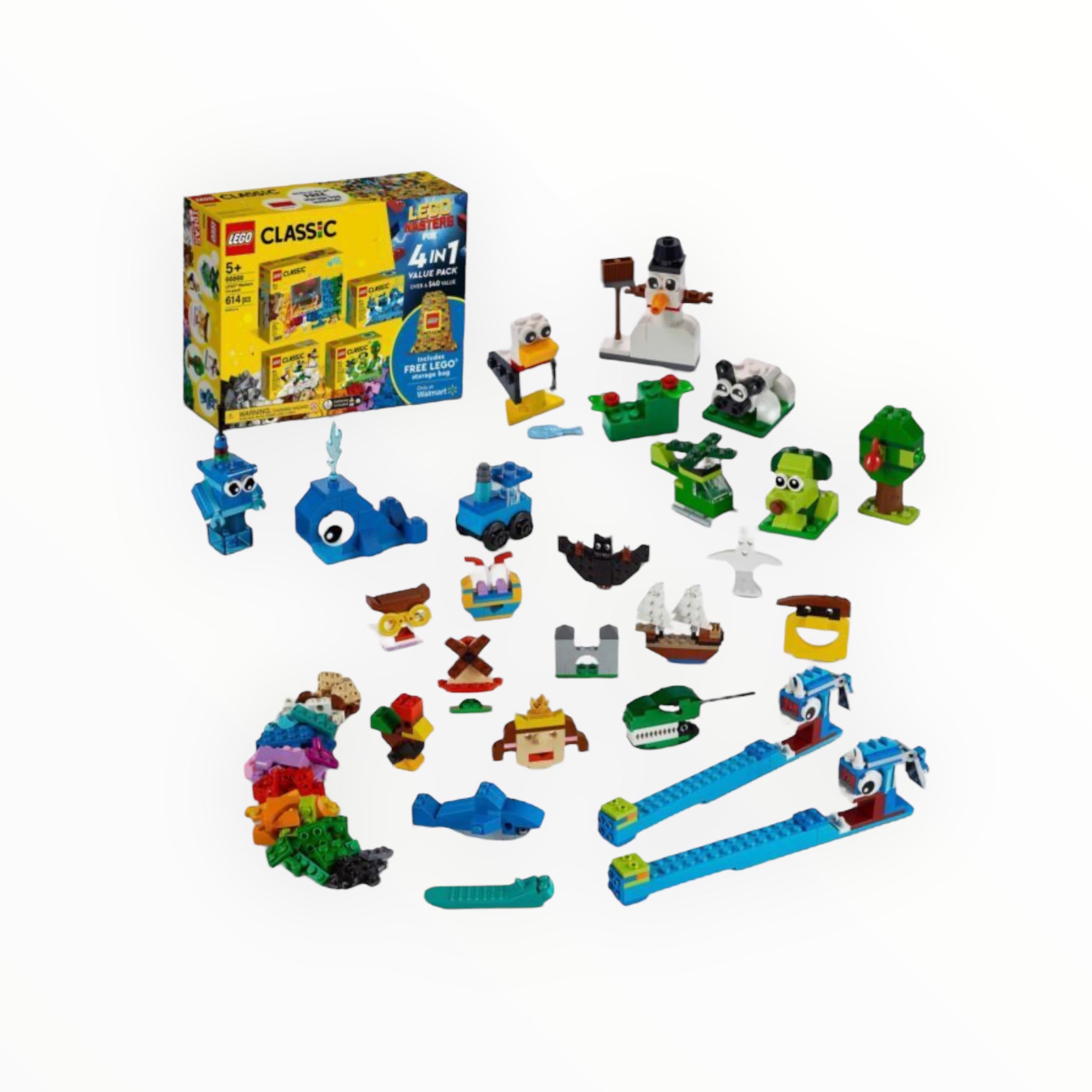 Retired Set 66666 Classic LEGO Masters Co-pack (sets 11006, 11007, 11009, 11012)
